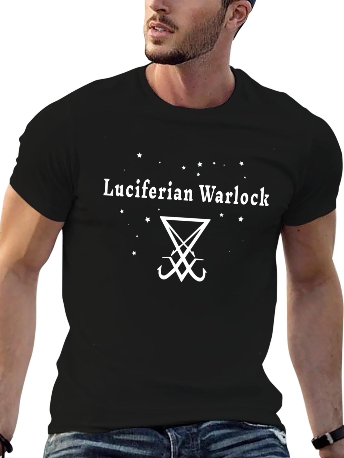 Luciferian Warlock Graphic Tee