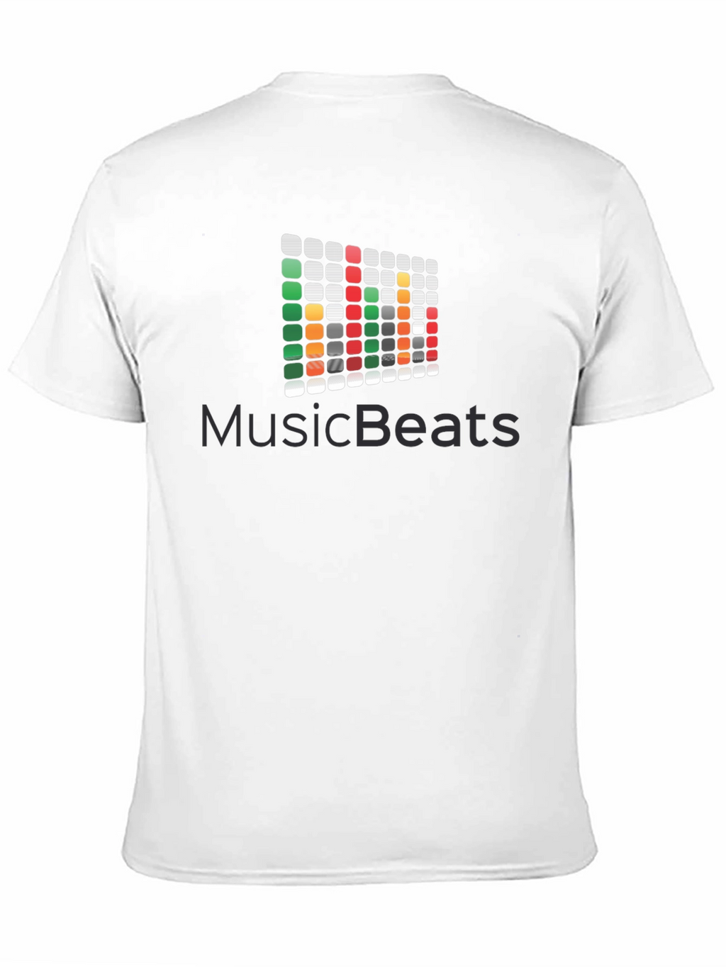 Music Beats Graphic Black T-Shirt