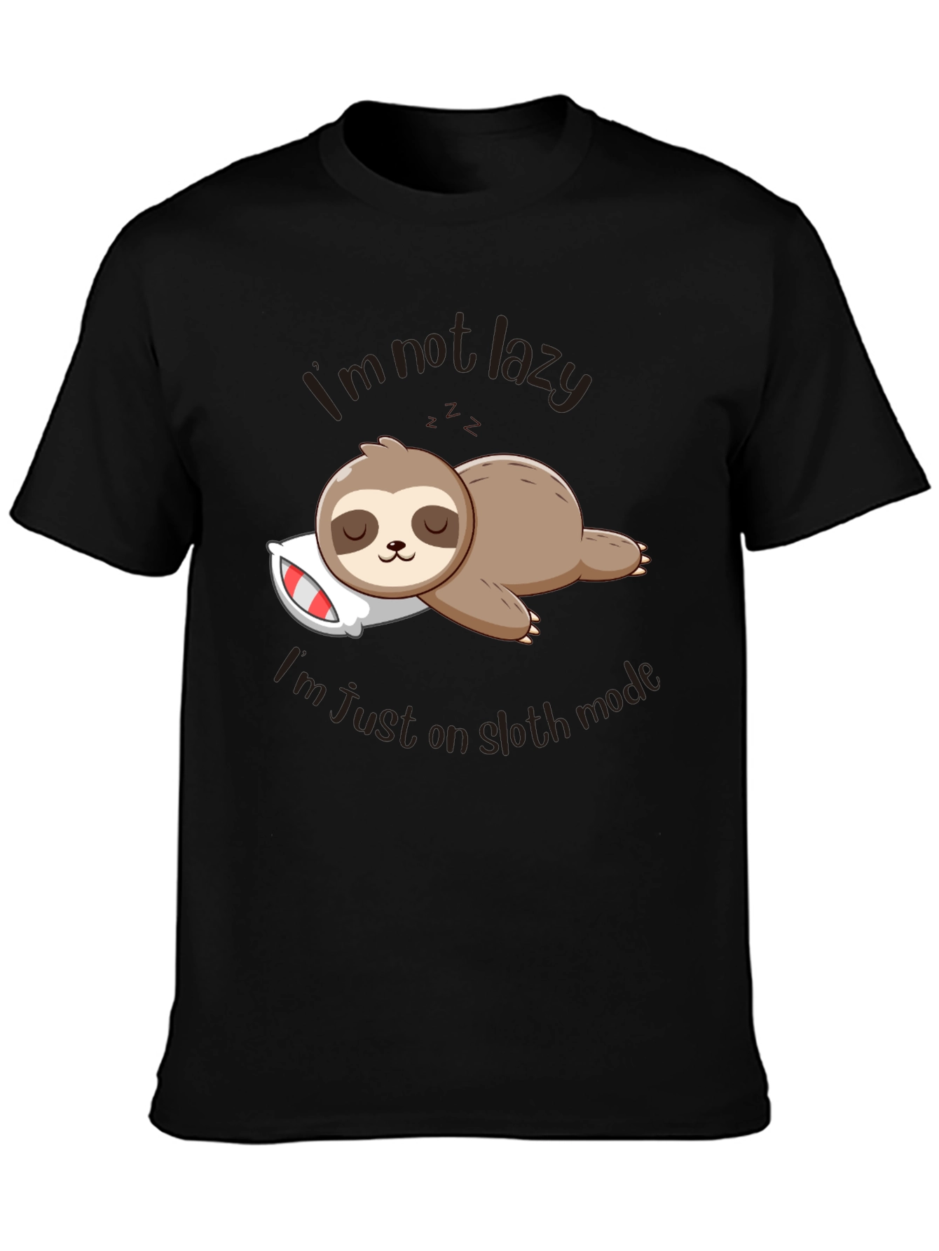 Funny Sloth Mode T-Shirt - Lazy & Relaxed