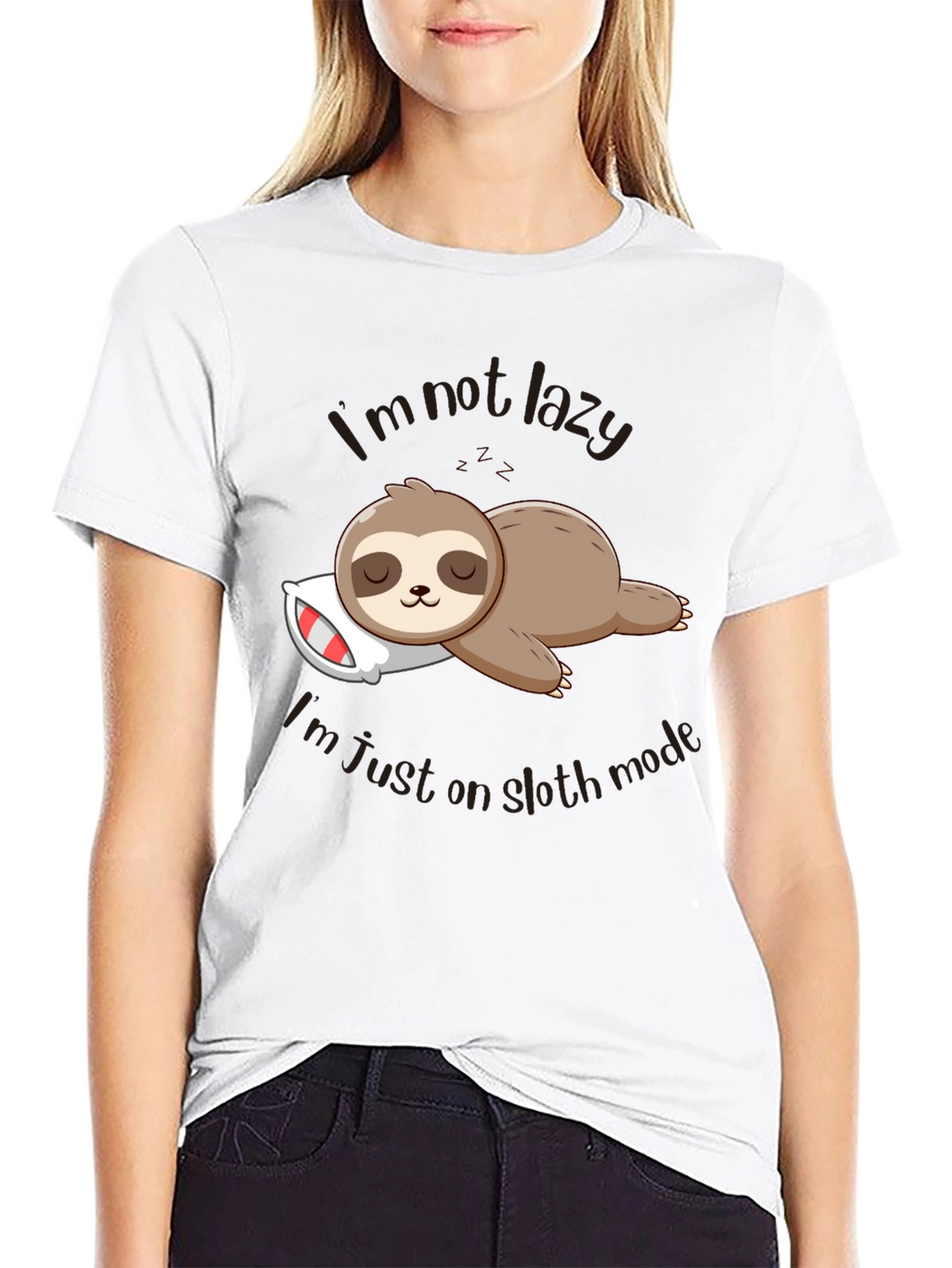 Funny Sloth Mode T-Shirt - Lazy & Relaxed