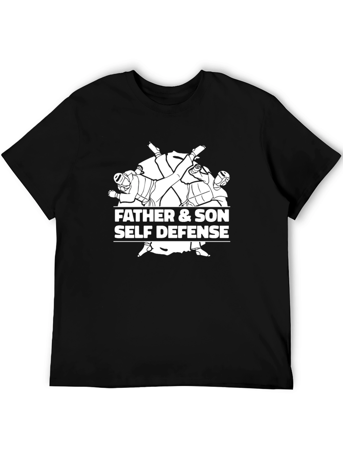 Father & Son Self Defense Graphic Tee