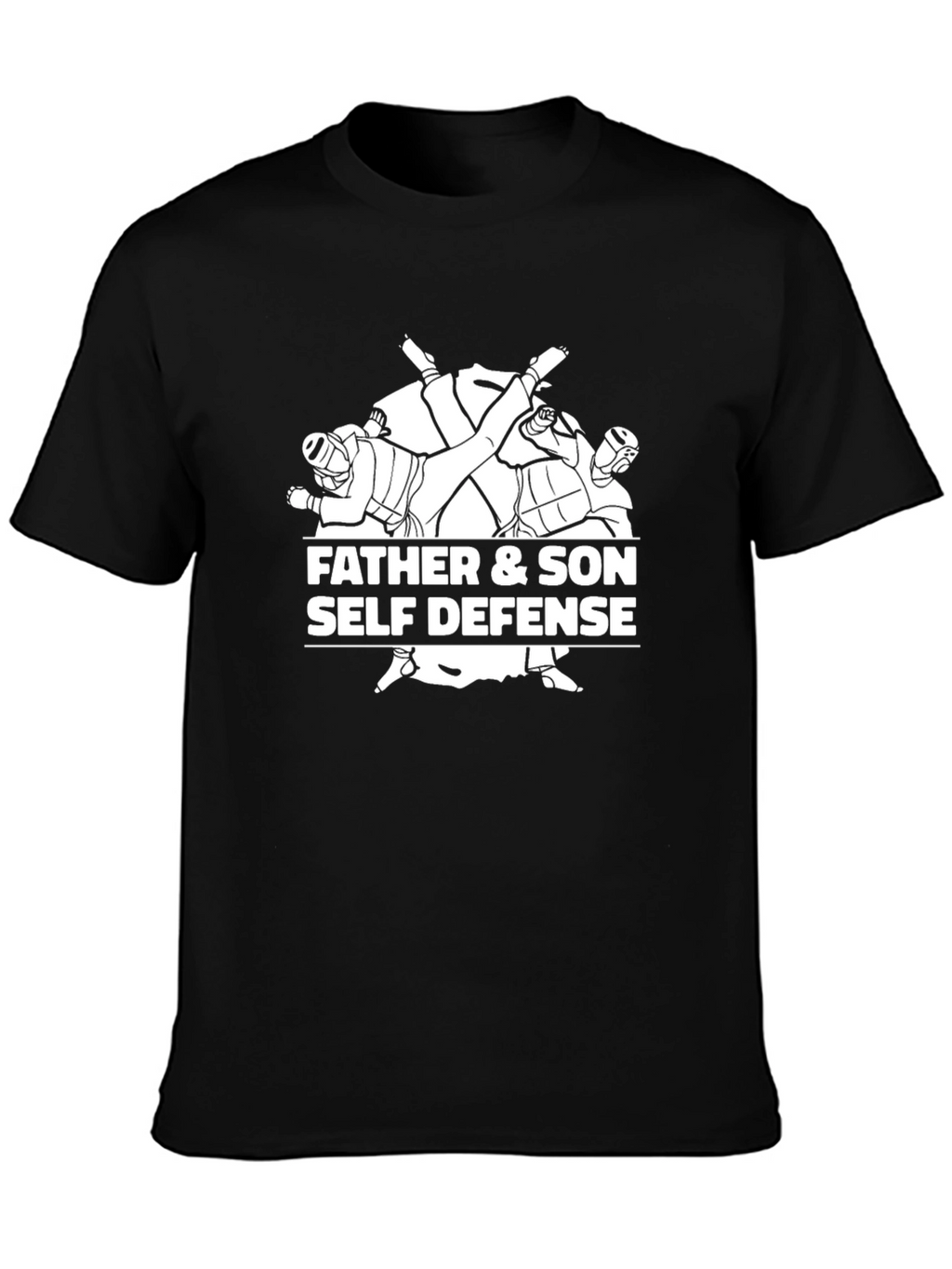 Father & Son Self Defense Graphic Tee