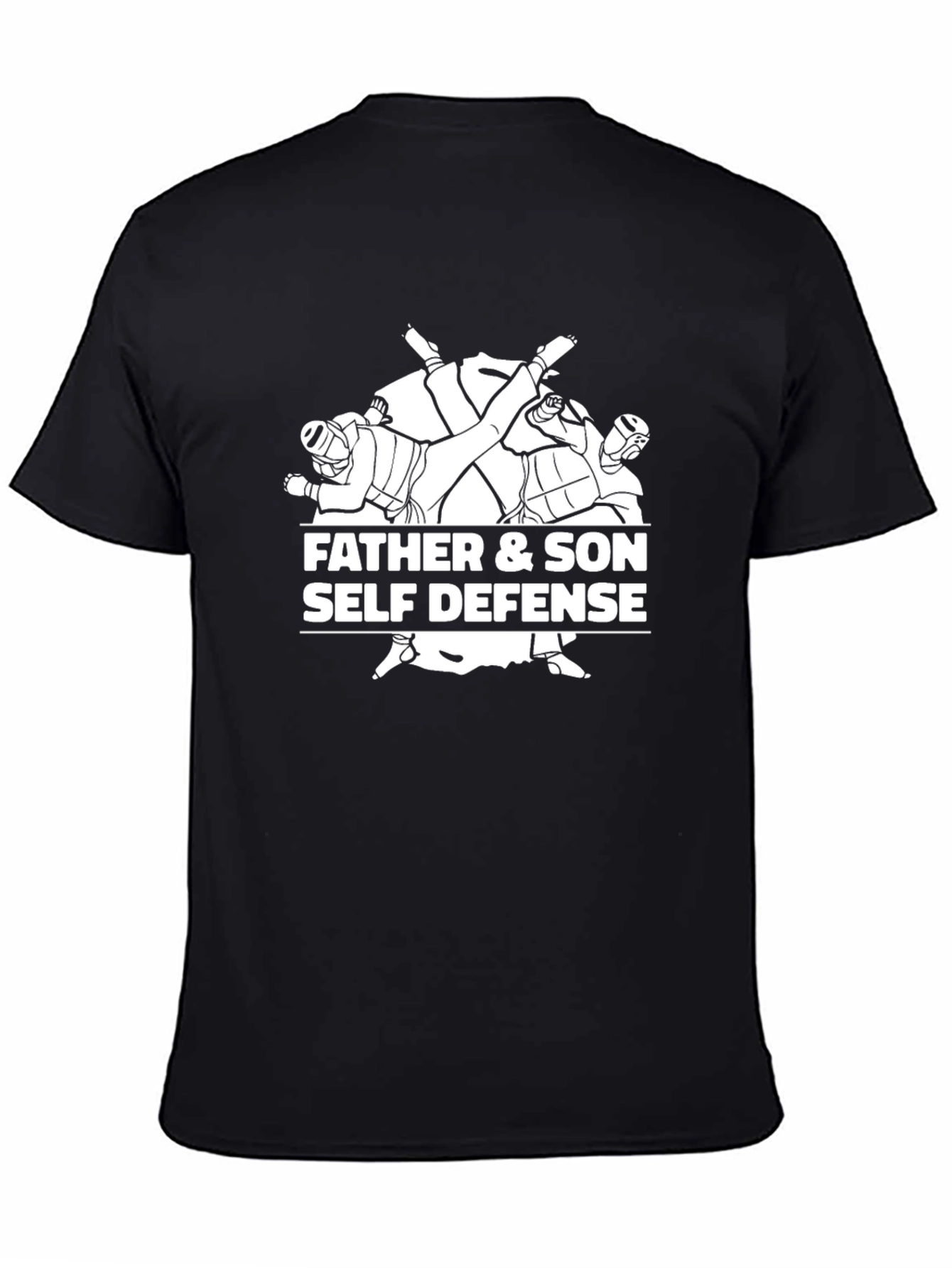 Father & Son Self Defense Graphic Tee
