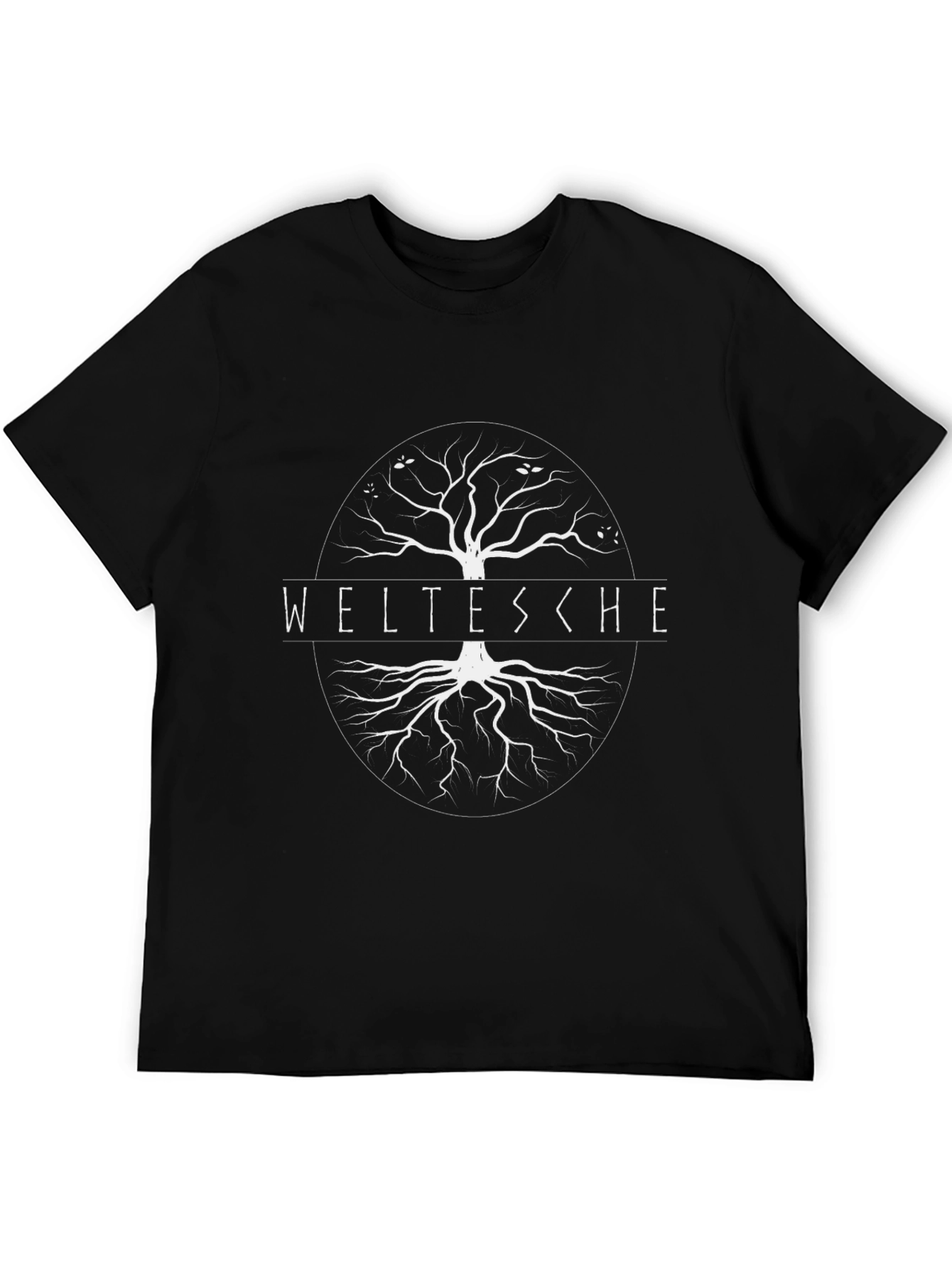 Weltesche Tree of Life Black T-Shirt