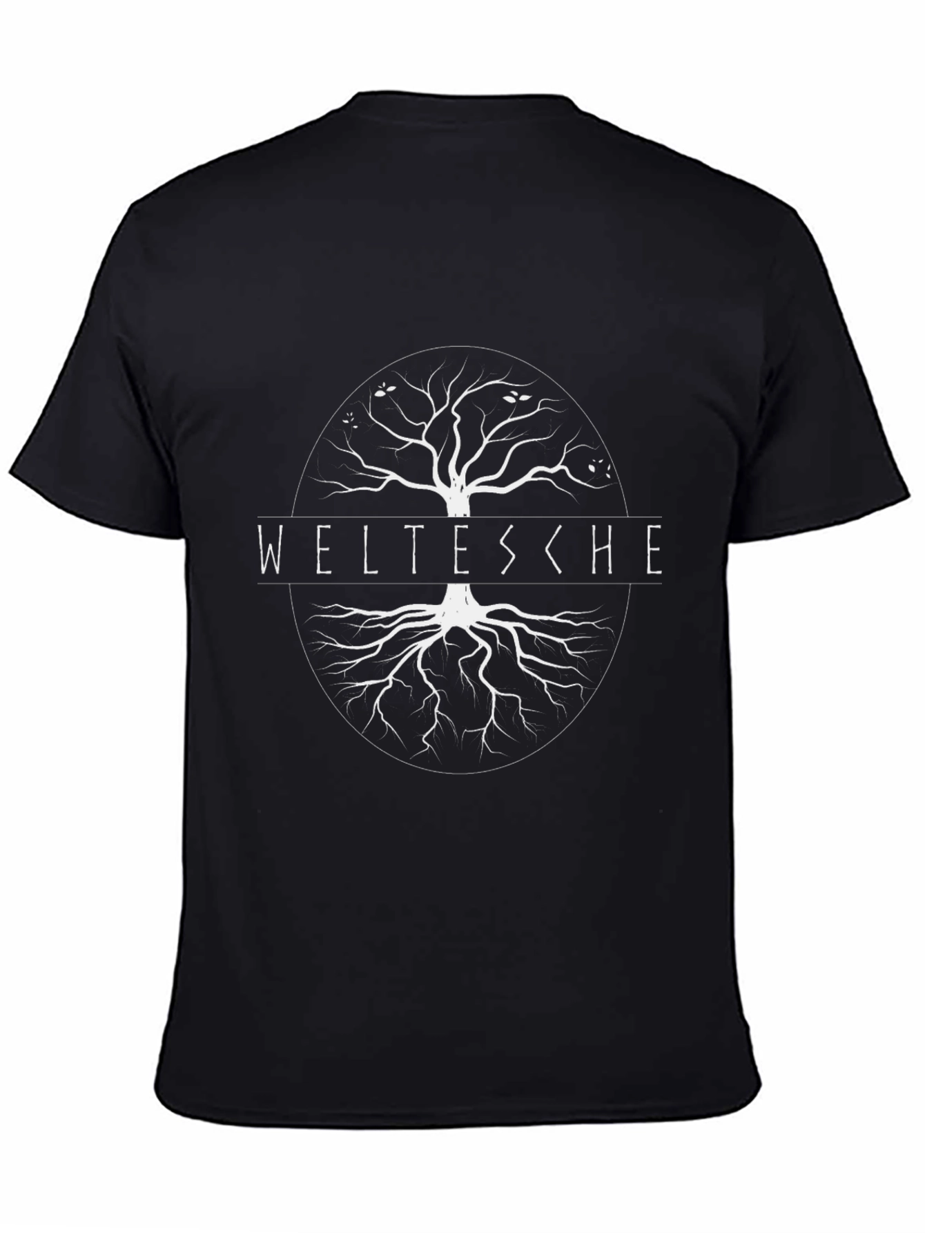 Weltesche Tree of Life Black T-Shirt