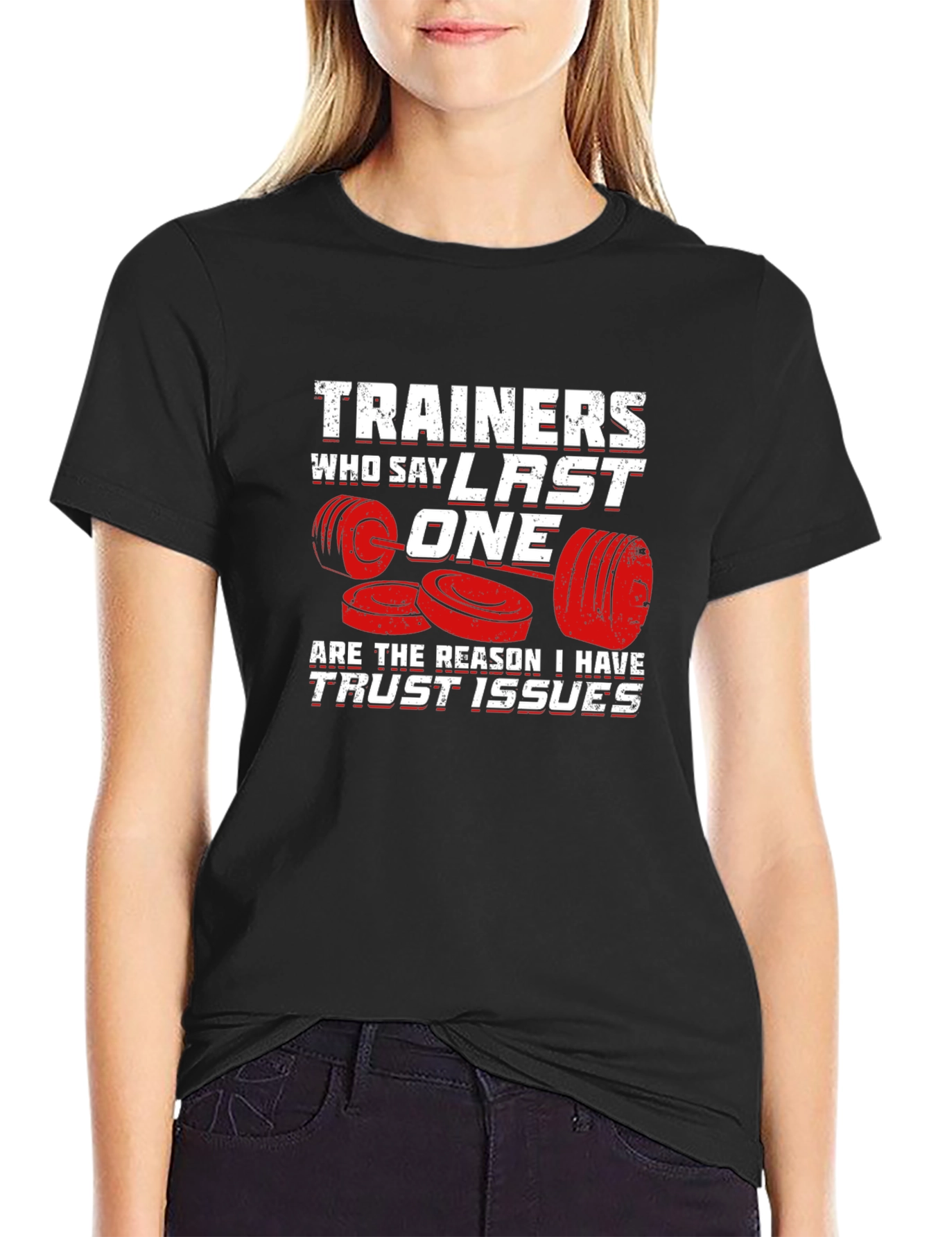 Trainers Last One Black T-Shirt