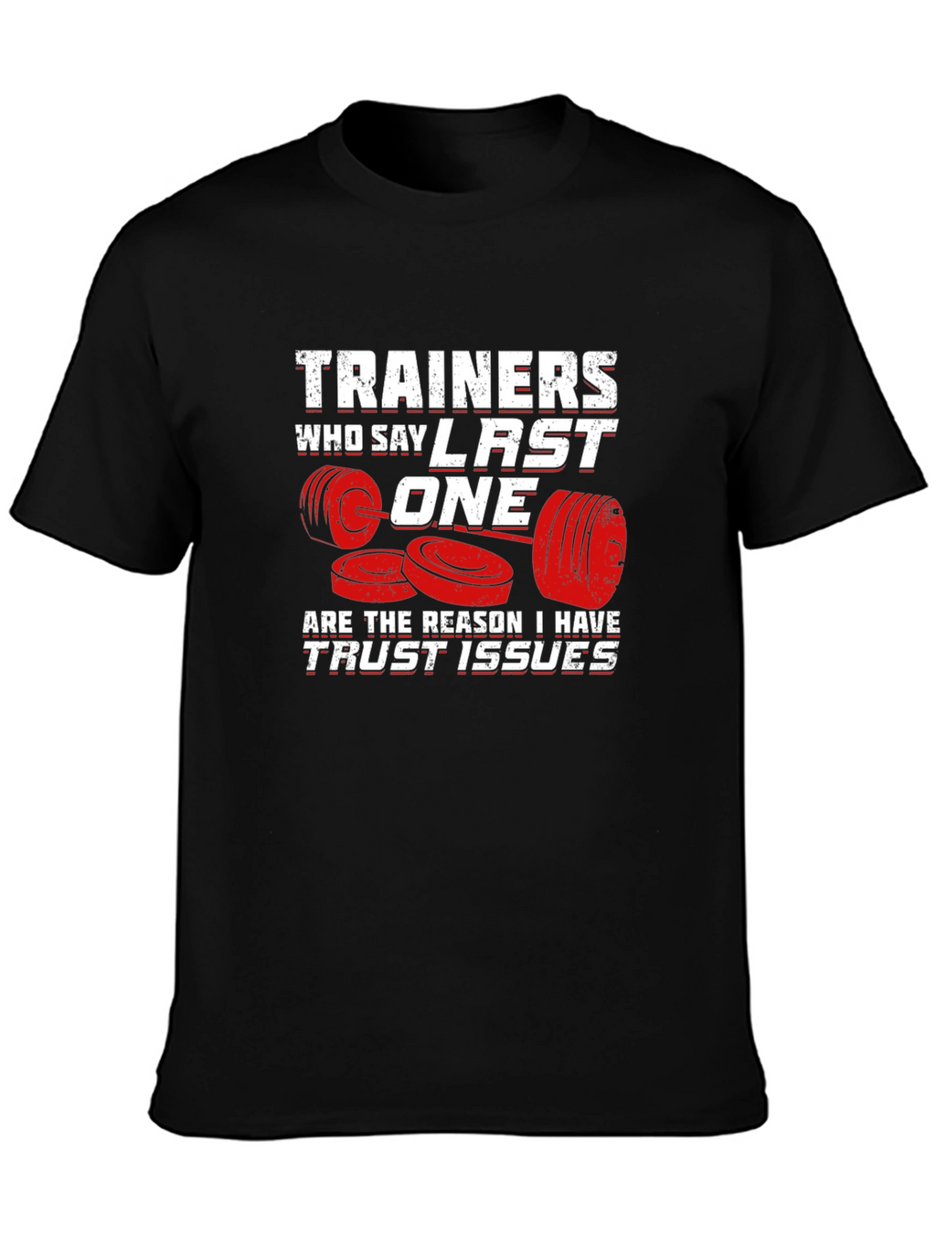 Trainers Last One Black T-Shirt