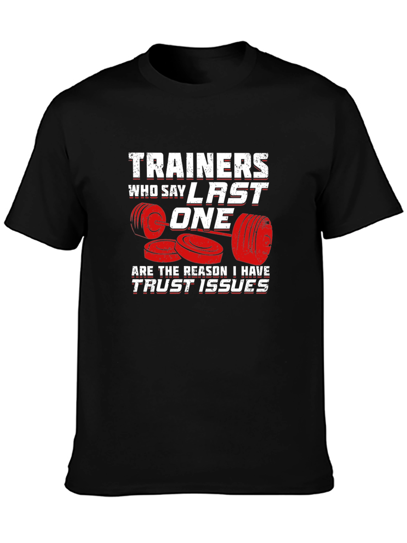 Trainers Last One Black T-Shirt