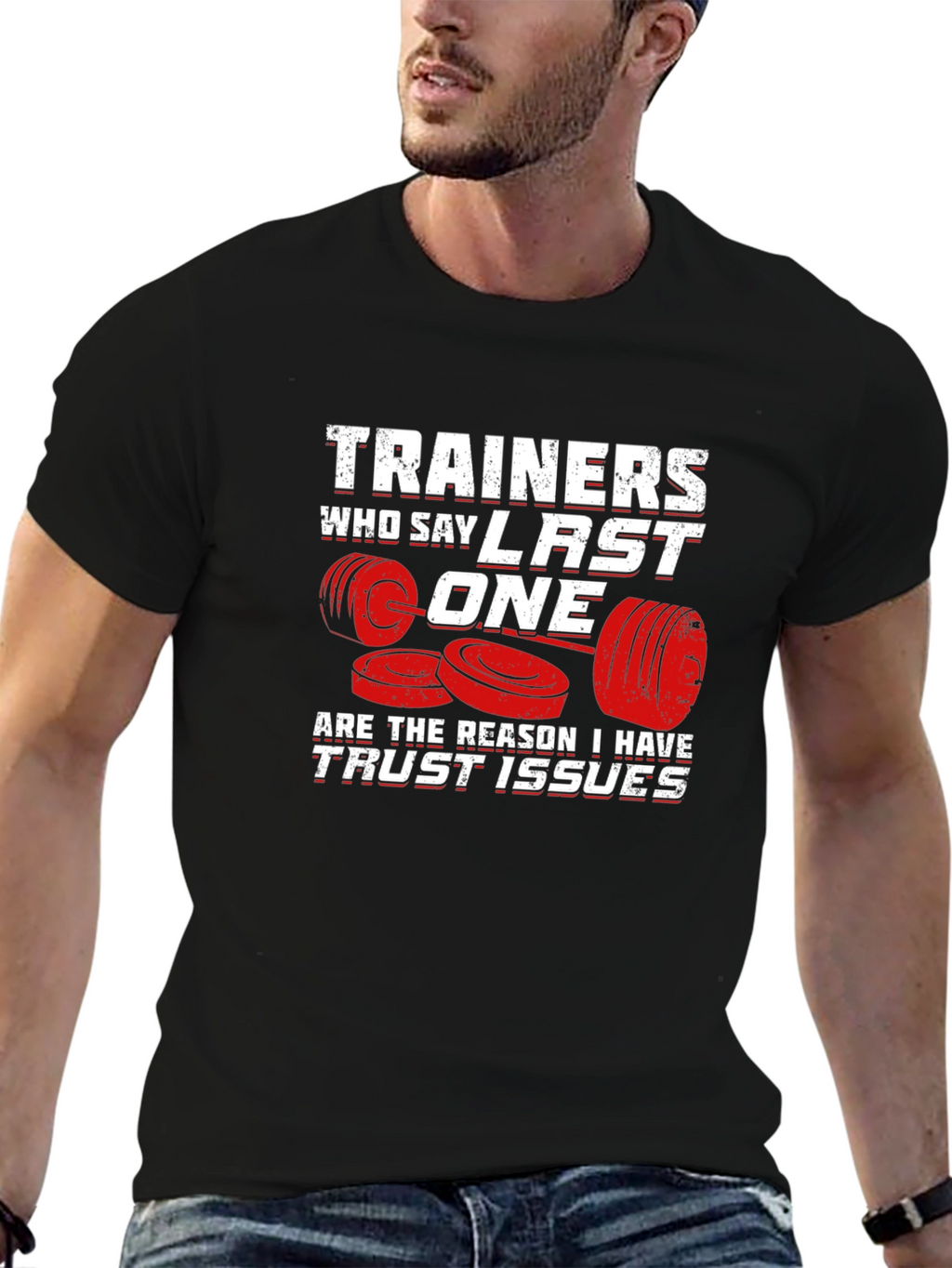 Trainers Last One Black T-Shirt