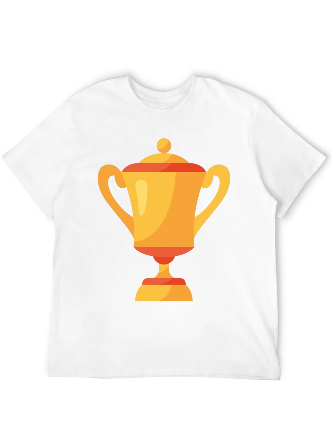 Trophy Graphic Tee - Celebrate Victory in Style!