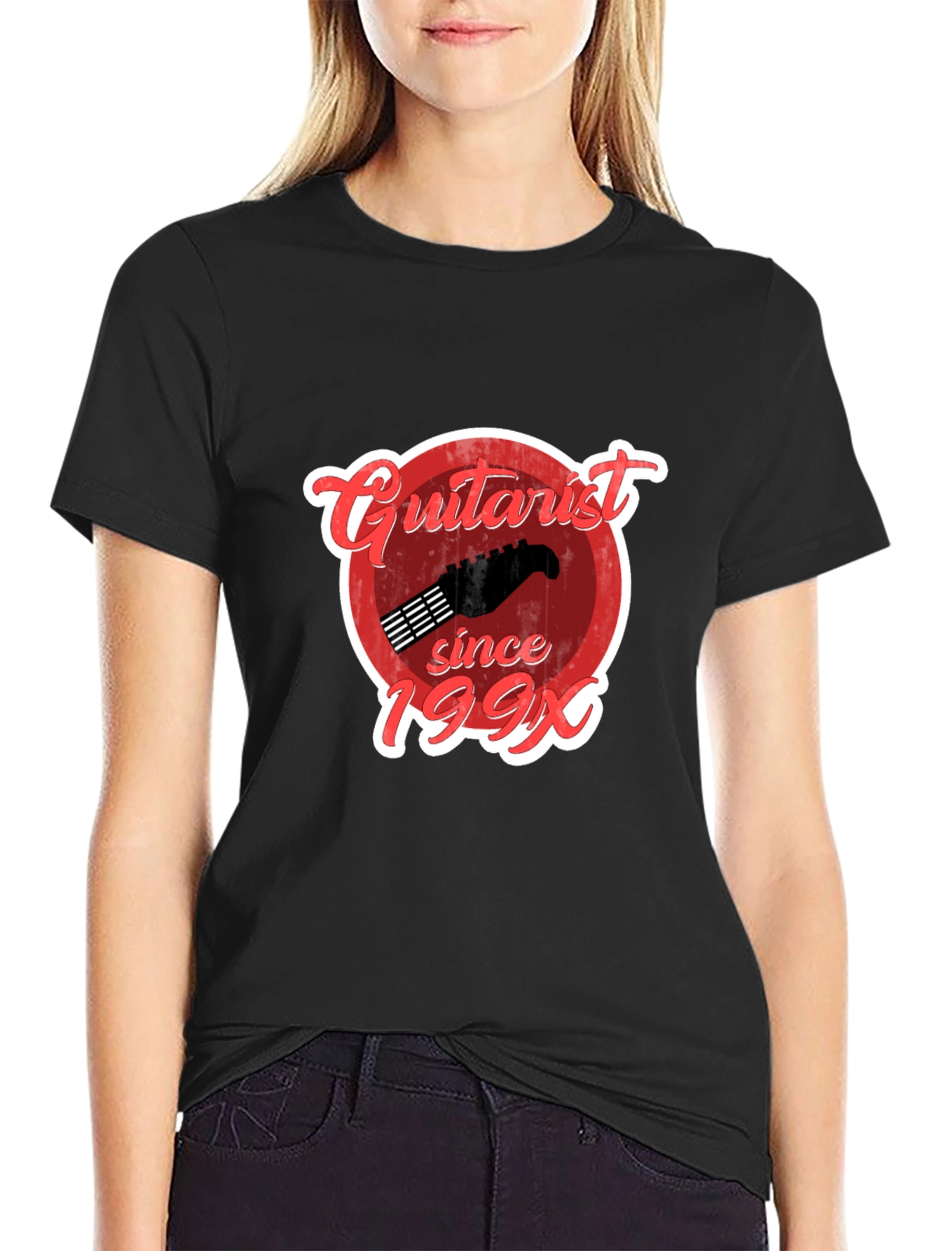 Guitarist Since 199X Black T-Shirt