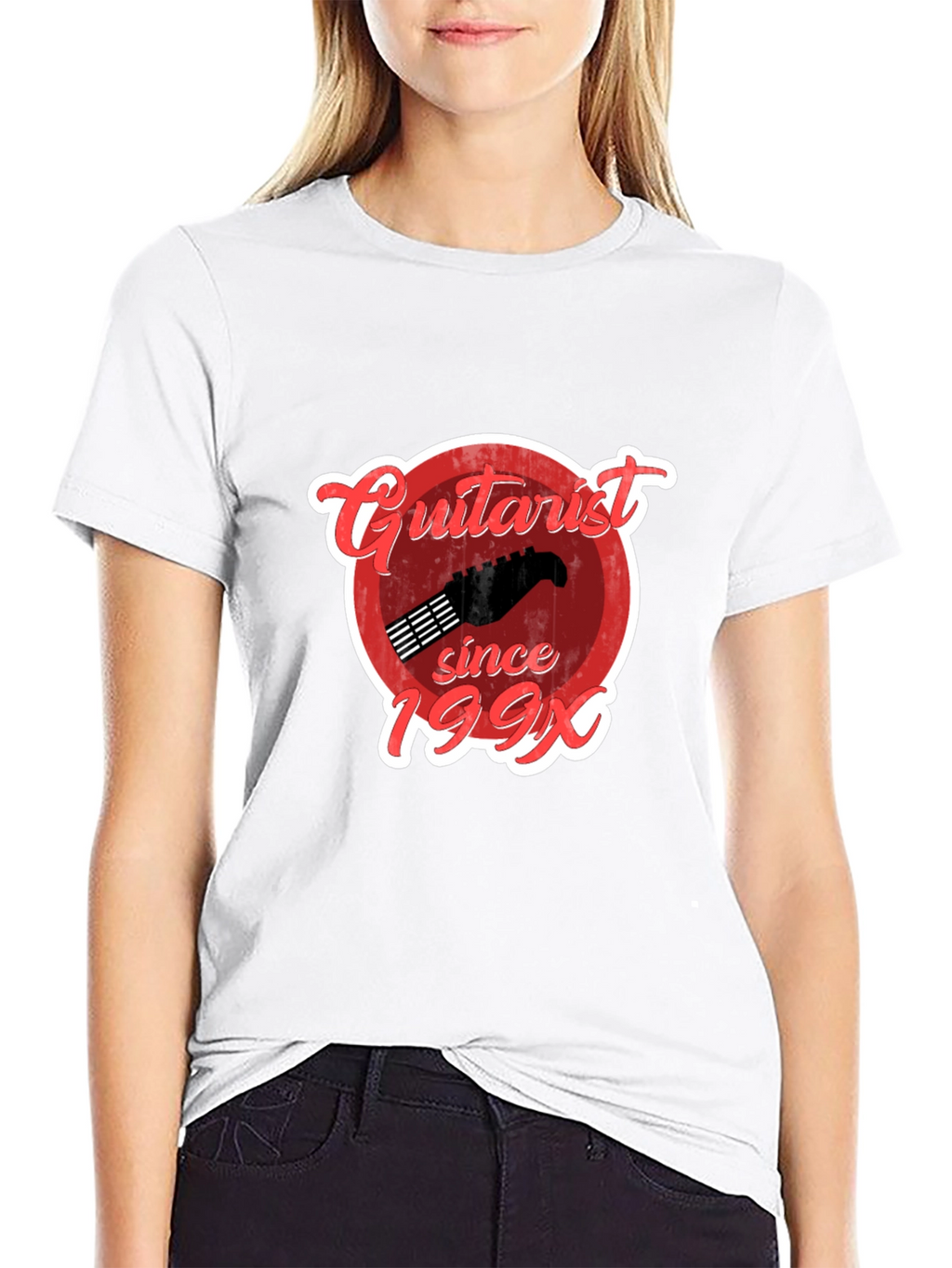 Guitarist Since 199X Black T-Shirt