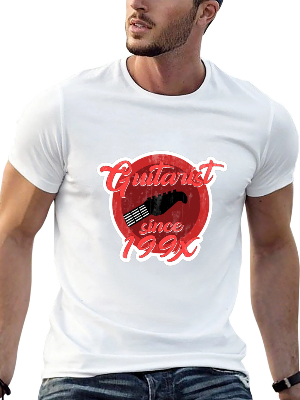 Guitarist Since 199X Black T-Shirt