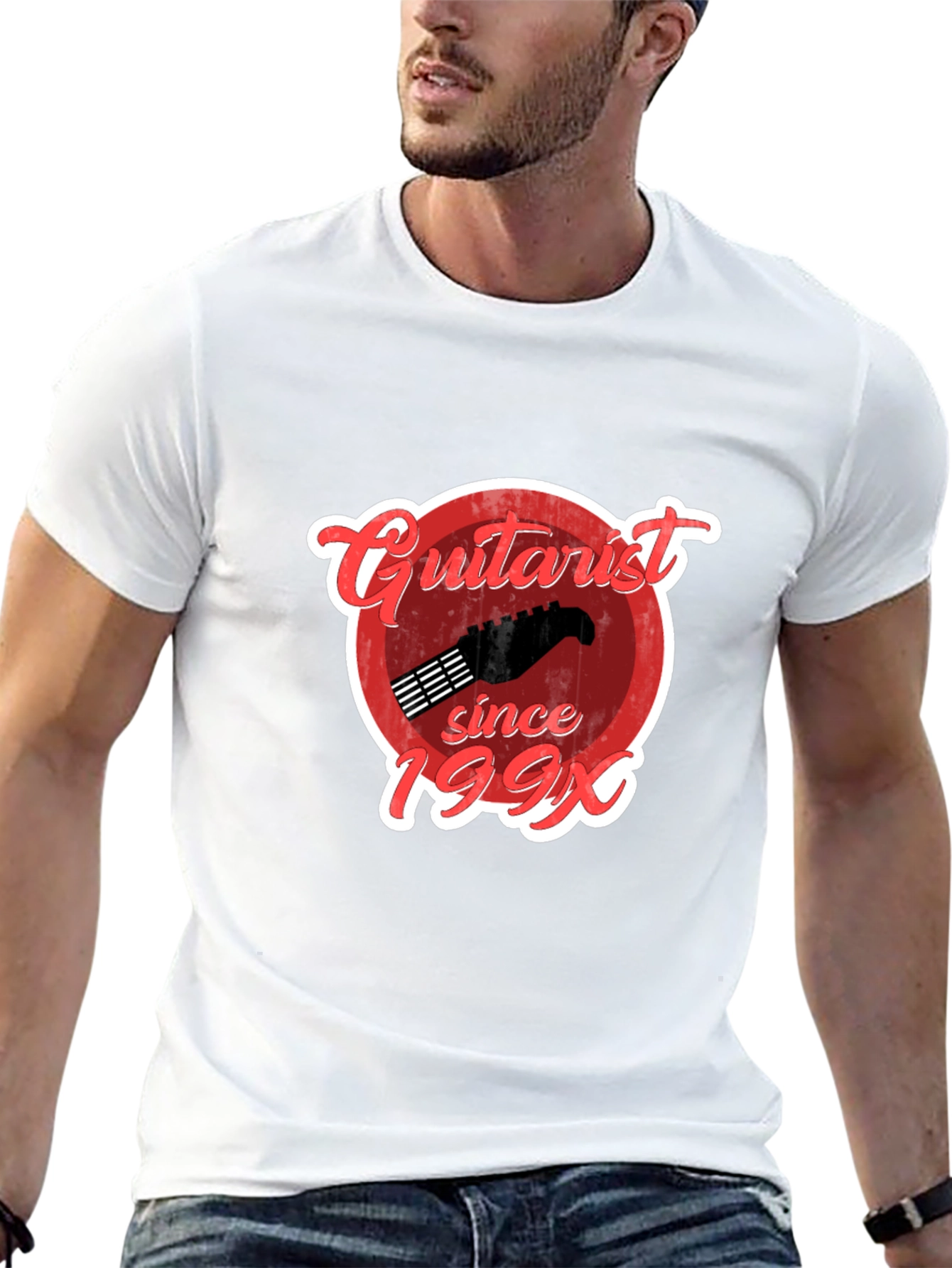 Guitarist Since 199X Black T-Shirt