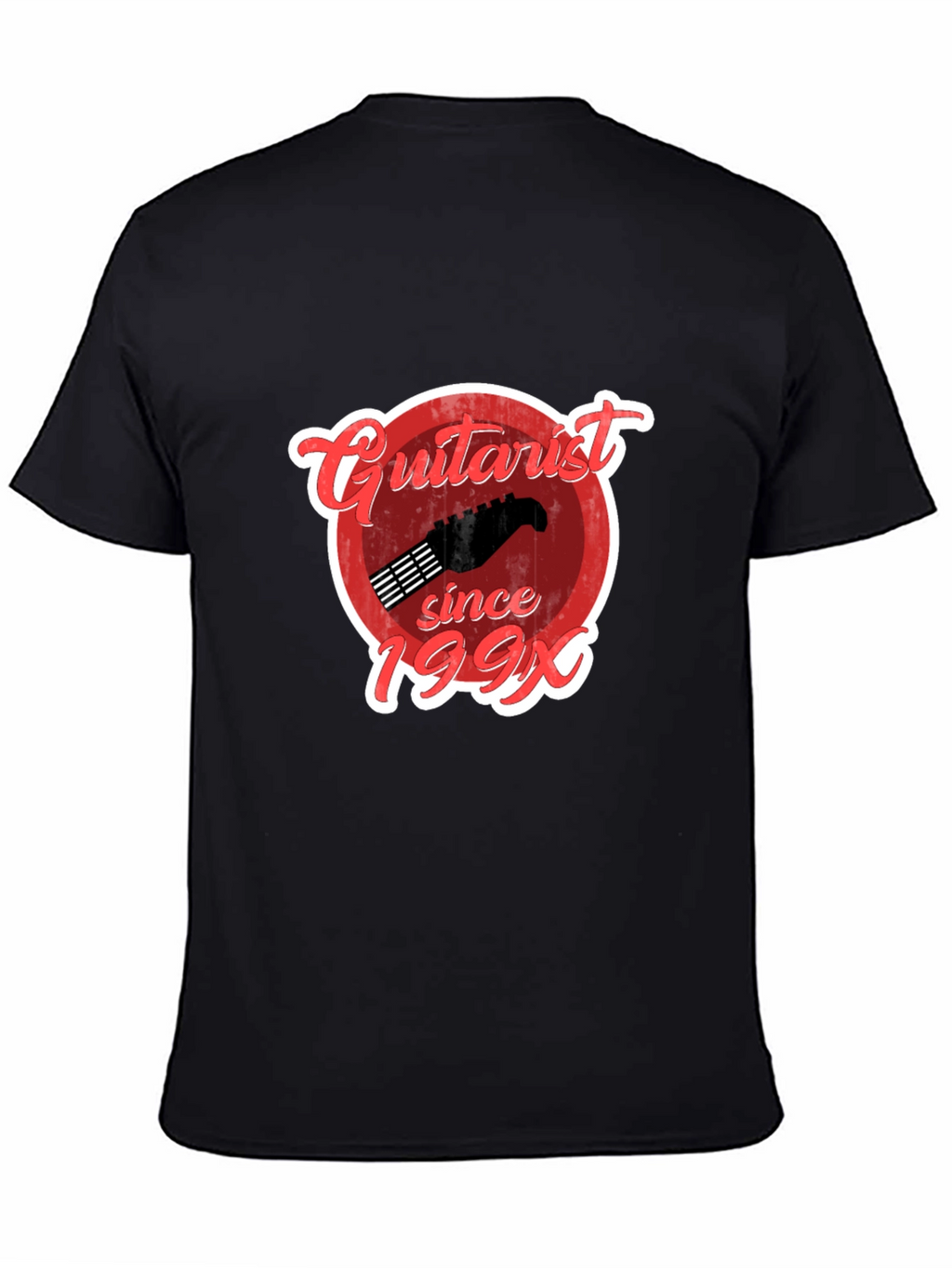 Guitarist Since 199X Black T-Shirt
