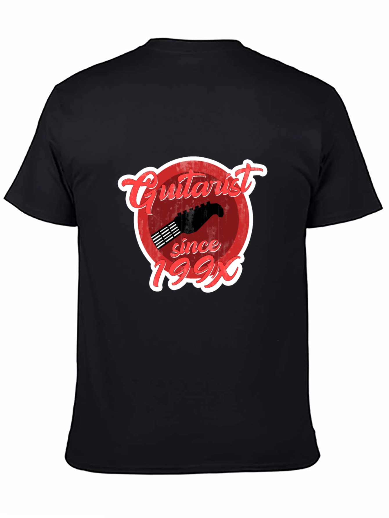 Guitarist Since 199X Black T-Shirt