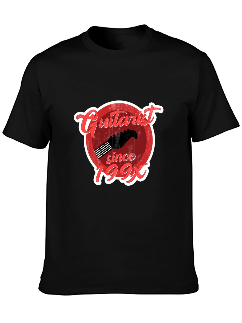 Guitarist Since 199X Black T-Shirt