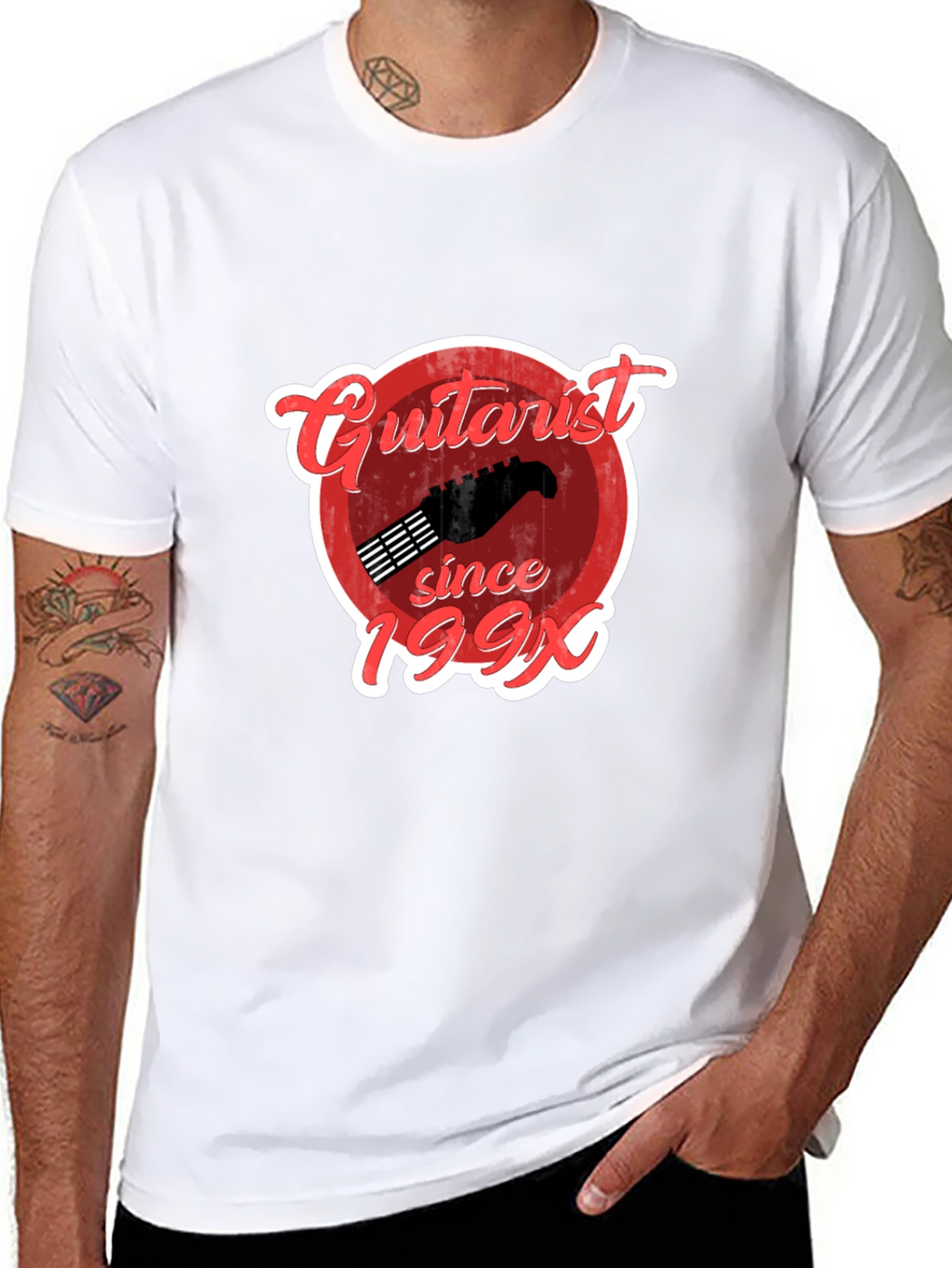 Guitarist Since 199X Black T-Shirt