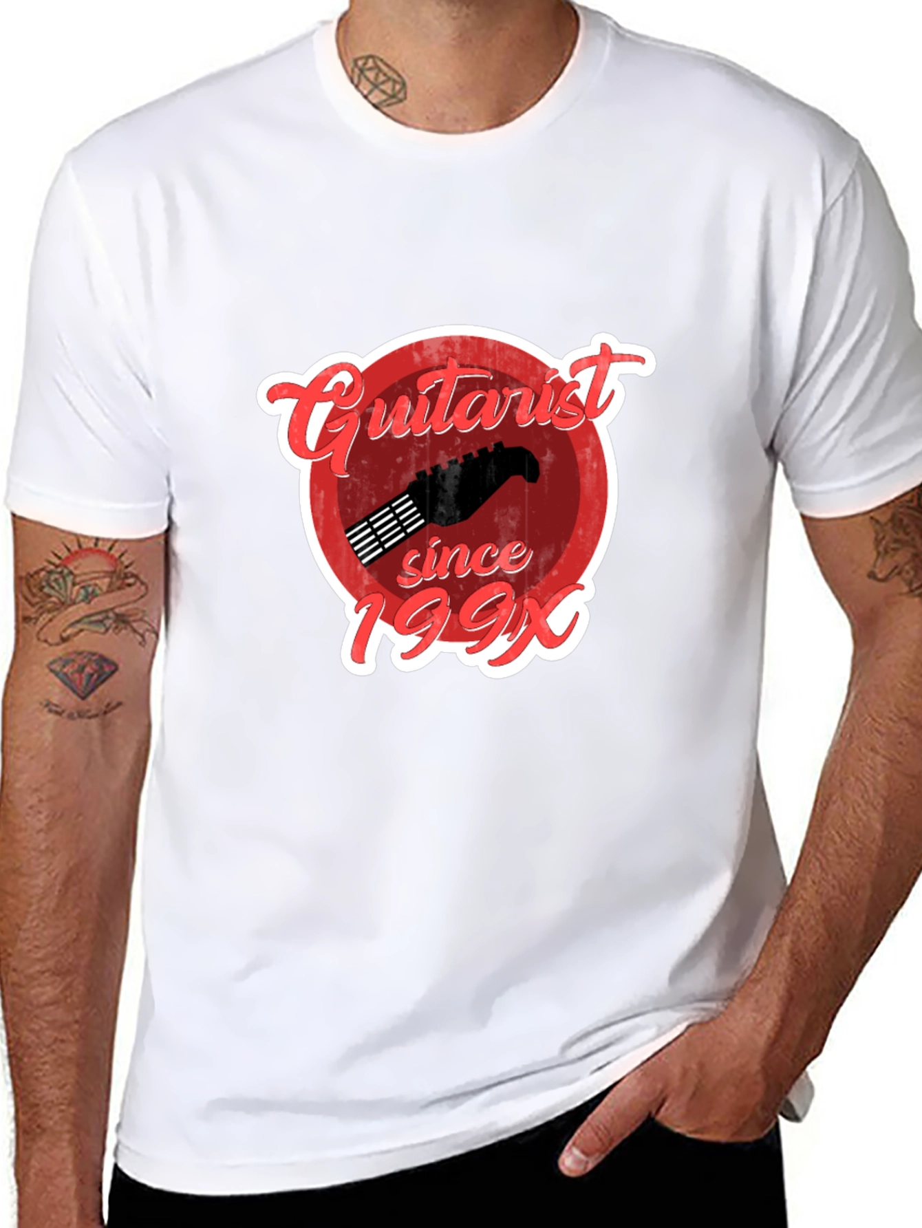 Guitarist Since 199X Black T-Shirt