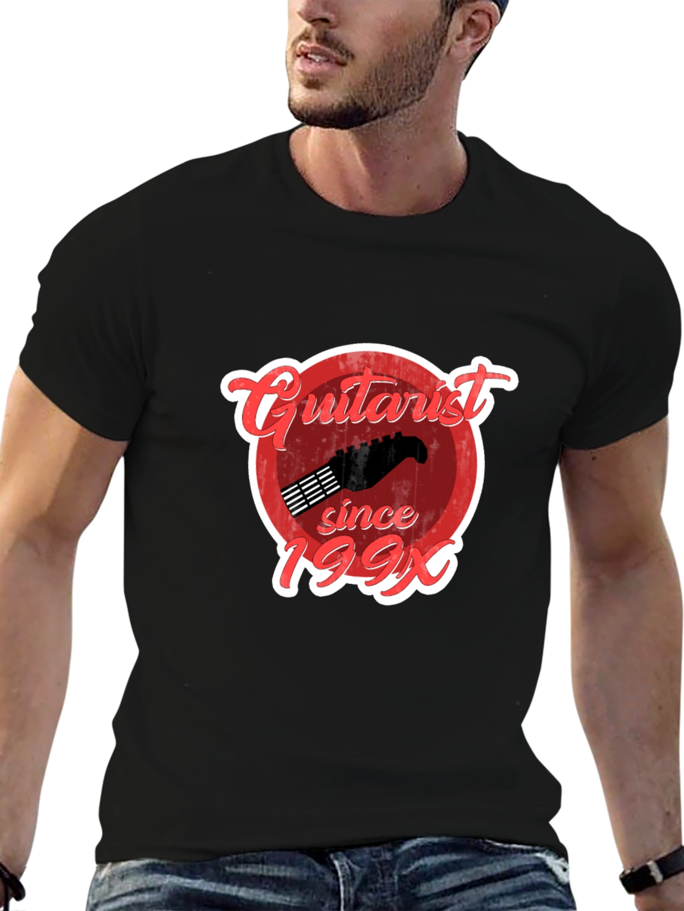 Guitarist Since 199X Black T-Shirt