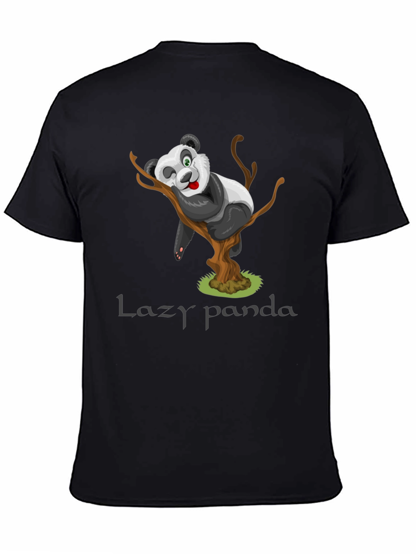 Lazy Panda Graphic T-Shirt - Relaxed & Comfy Fit