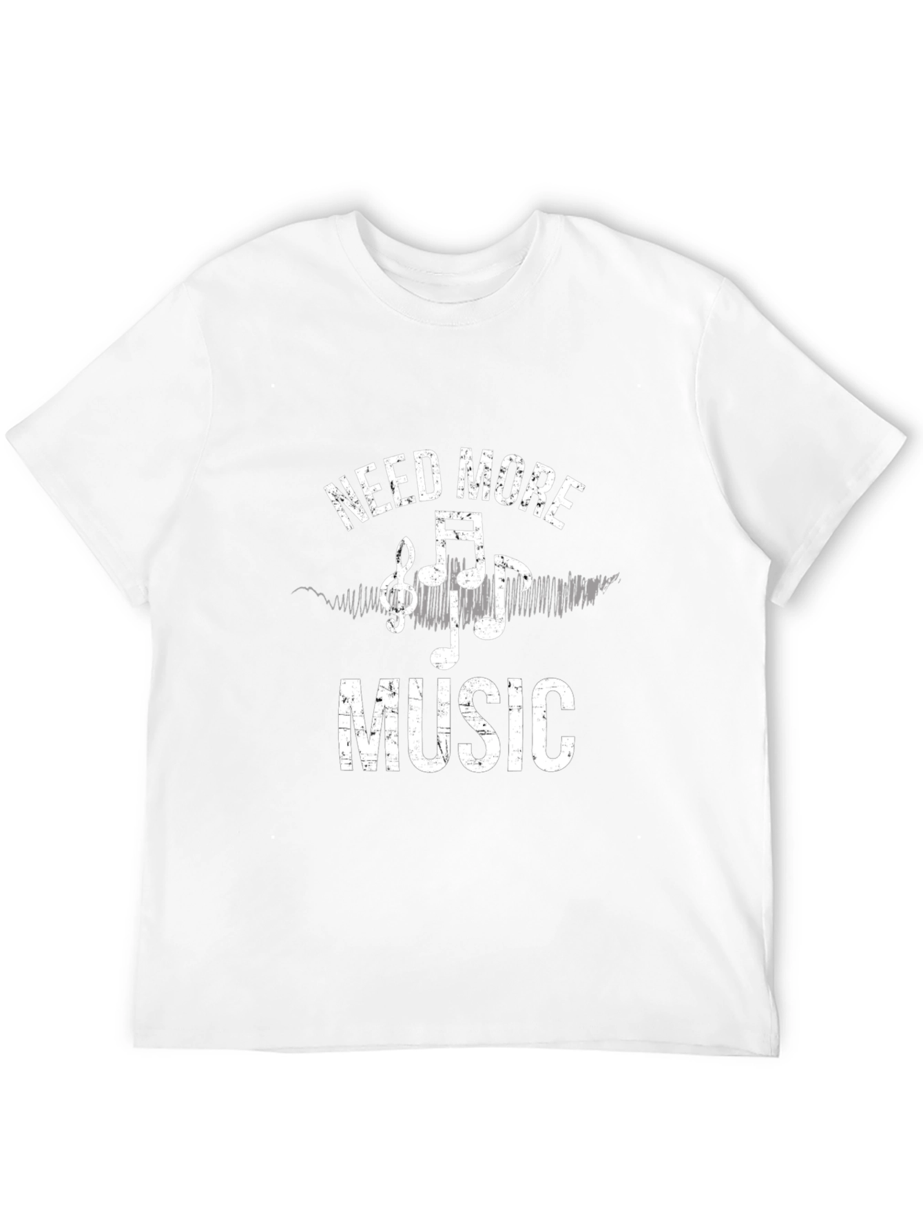 Need More Music Black T-Shirt