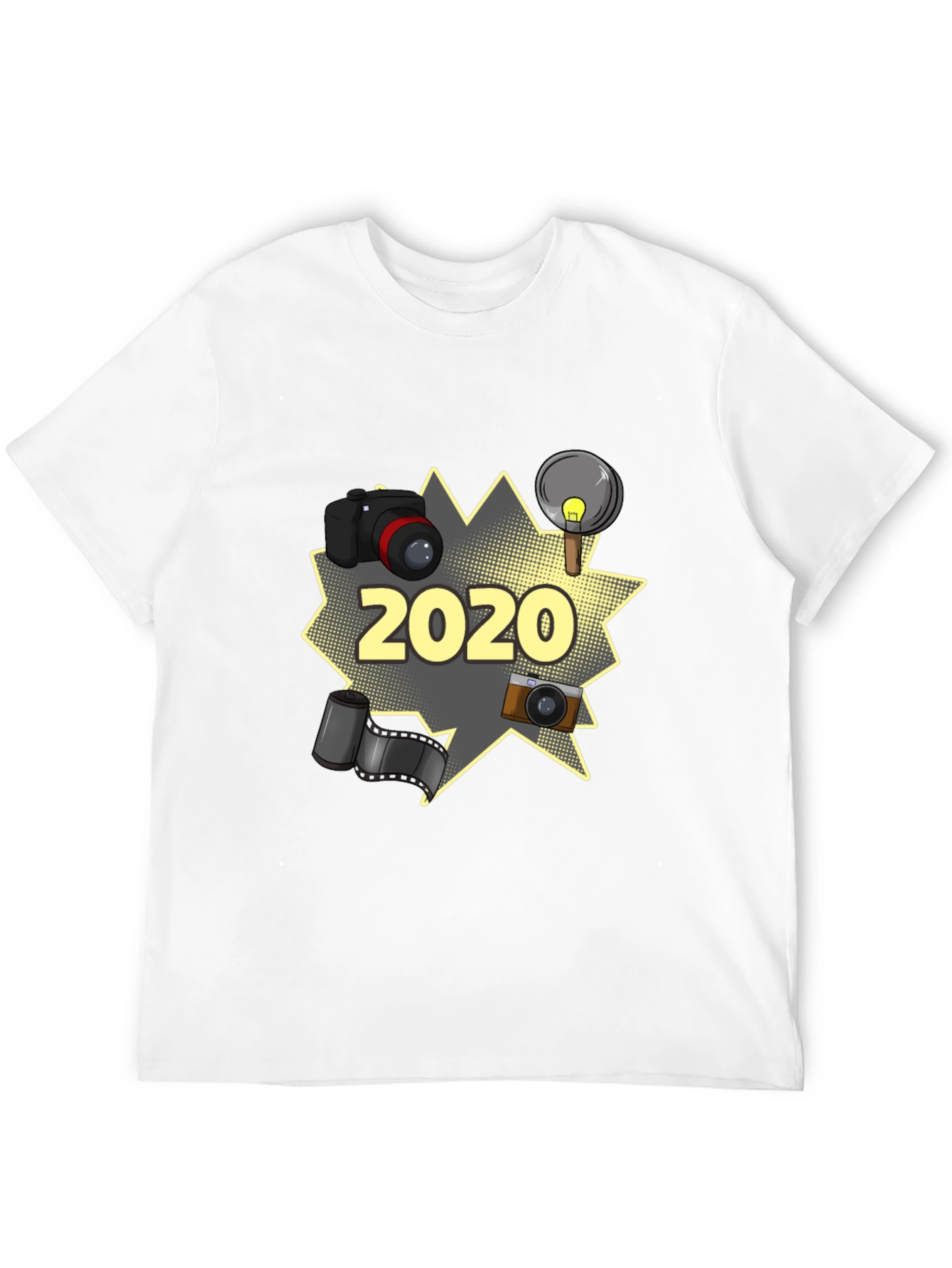 Photographer 2020 T-Shirt - Black Graphic Tee