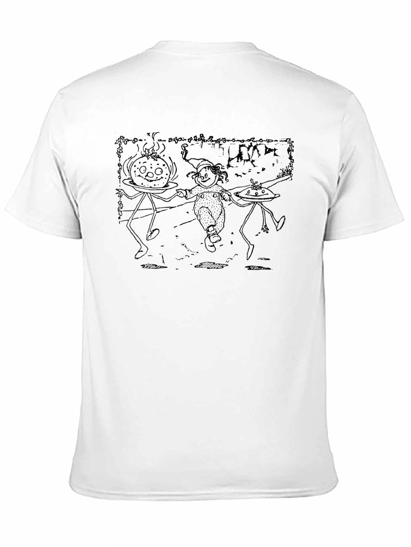 Festive Holiday Characters Graphic Tee
