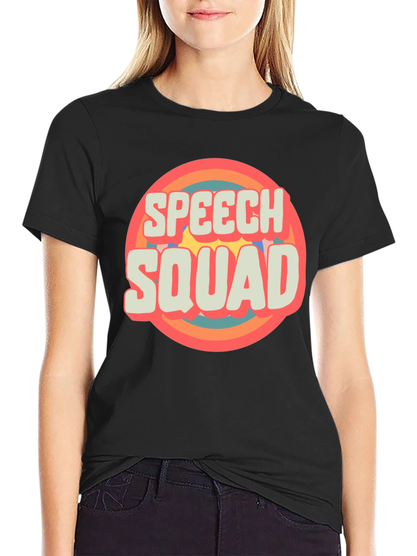 Speech Squad Retro Graphic Tee