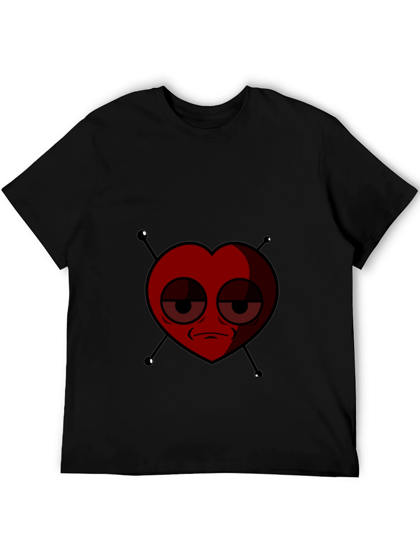 Emo Heart Graphic Tee - Express Yourself!