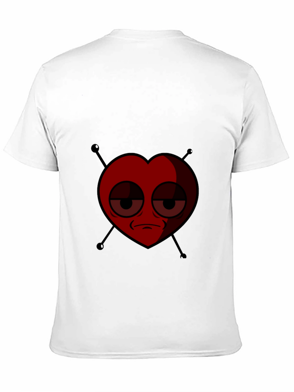 Emo Heart Graphic Tee - Express Yourself!