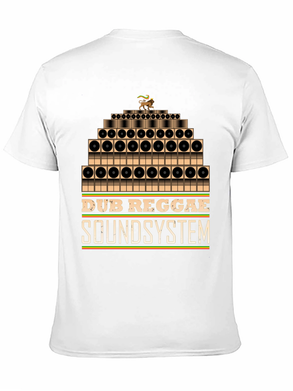 Dub Reggae Soundsystem Graphic Tee - Black