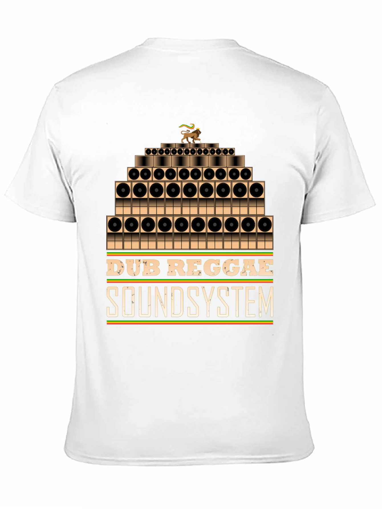 Dub Reggae Soundsystem Graphic Tee - Black