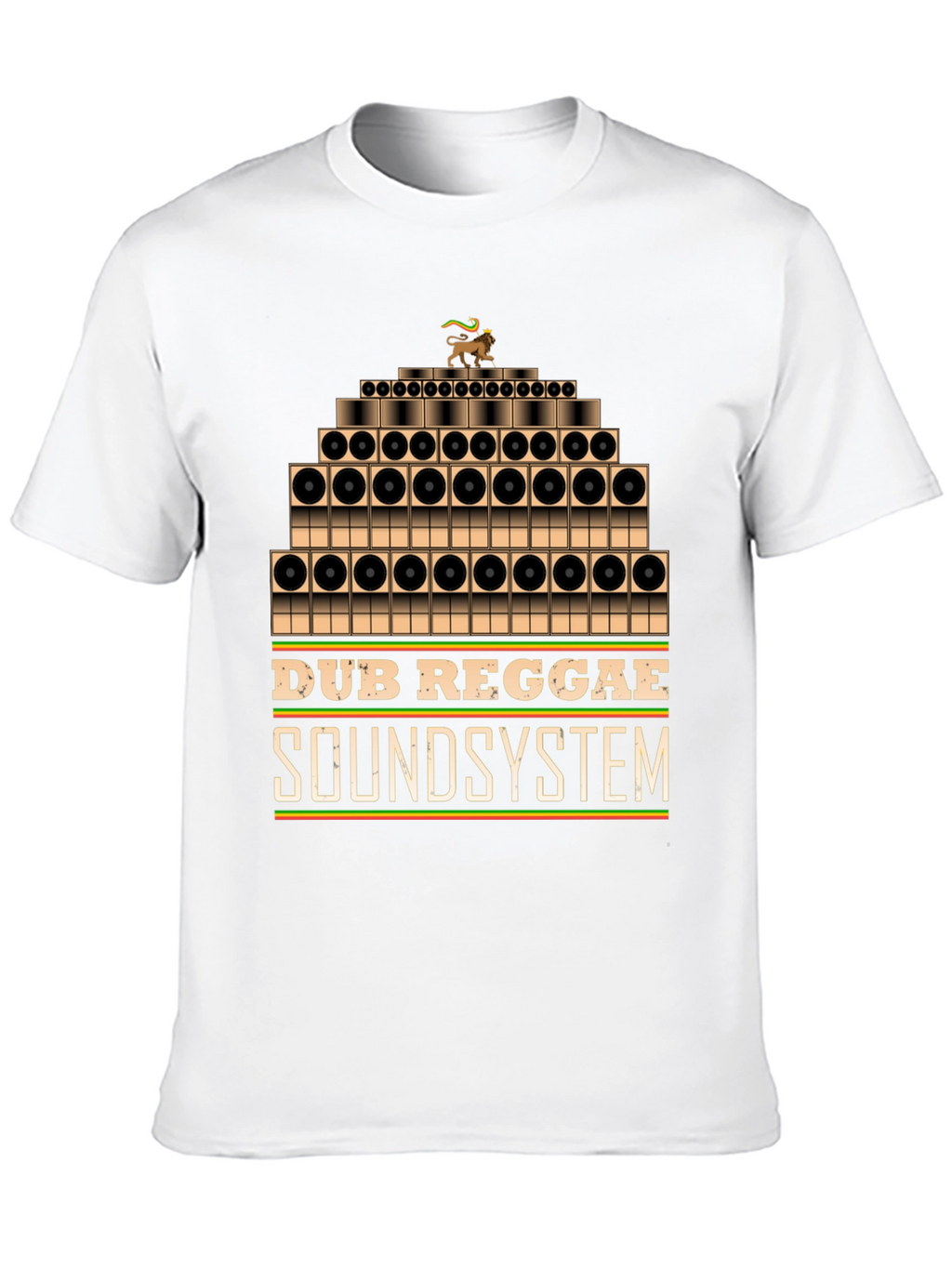 Dub Reggae Soundsystem Graphic Tee - Black