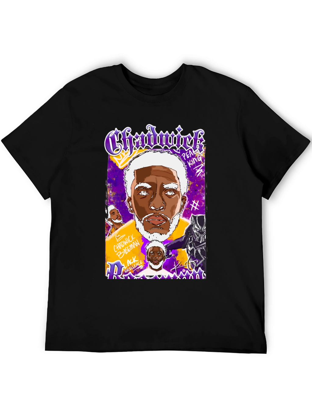 Chadwick Boseman Tribute T-Shirt - Black Panther