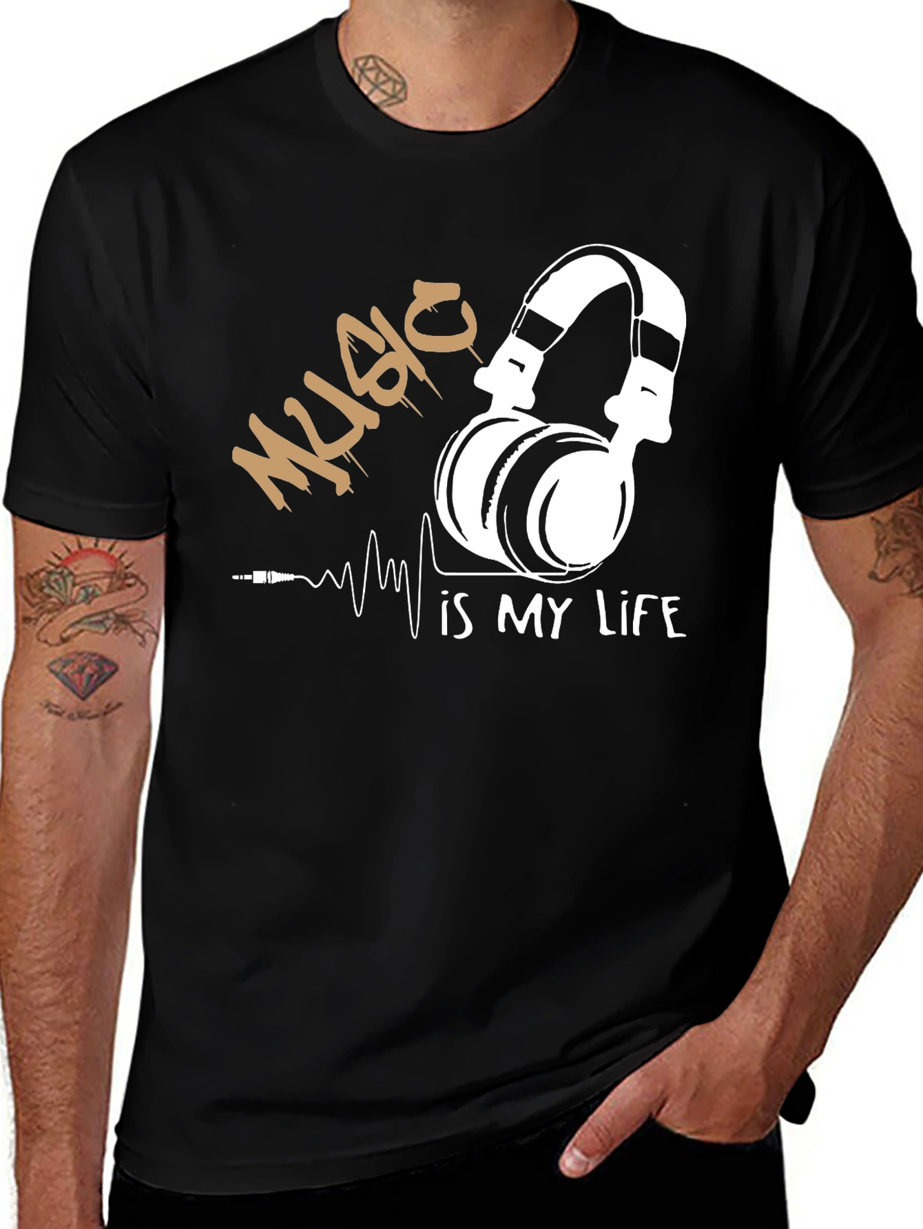 Music Is My Life Graphic Tee