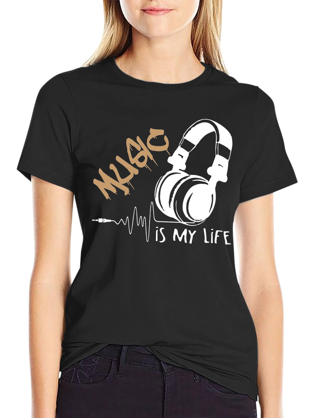 Music Is My Life Graphic Tee