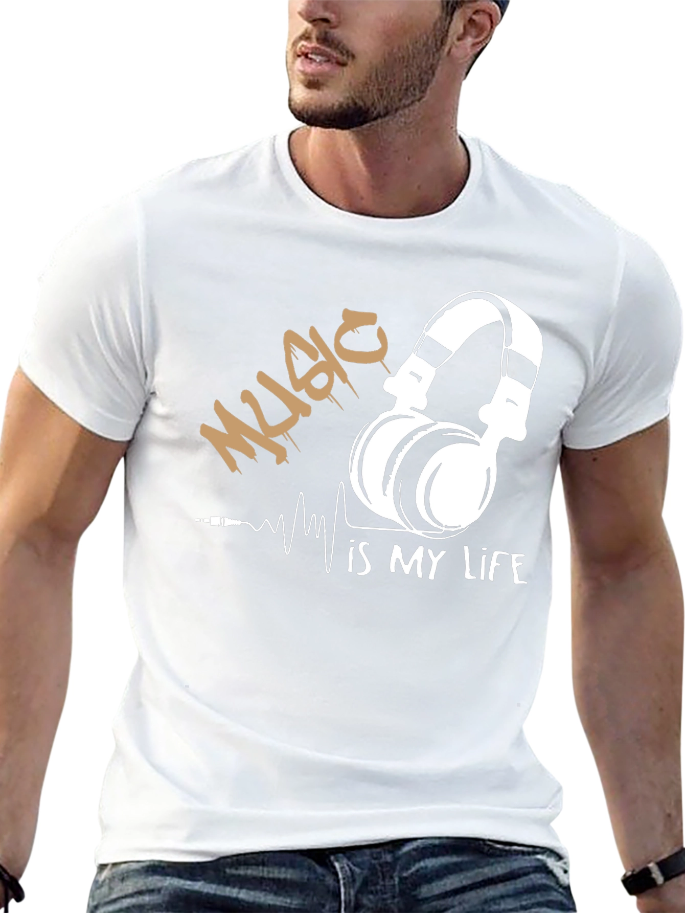 Music Is My Life Graphic Tee