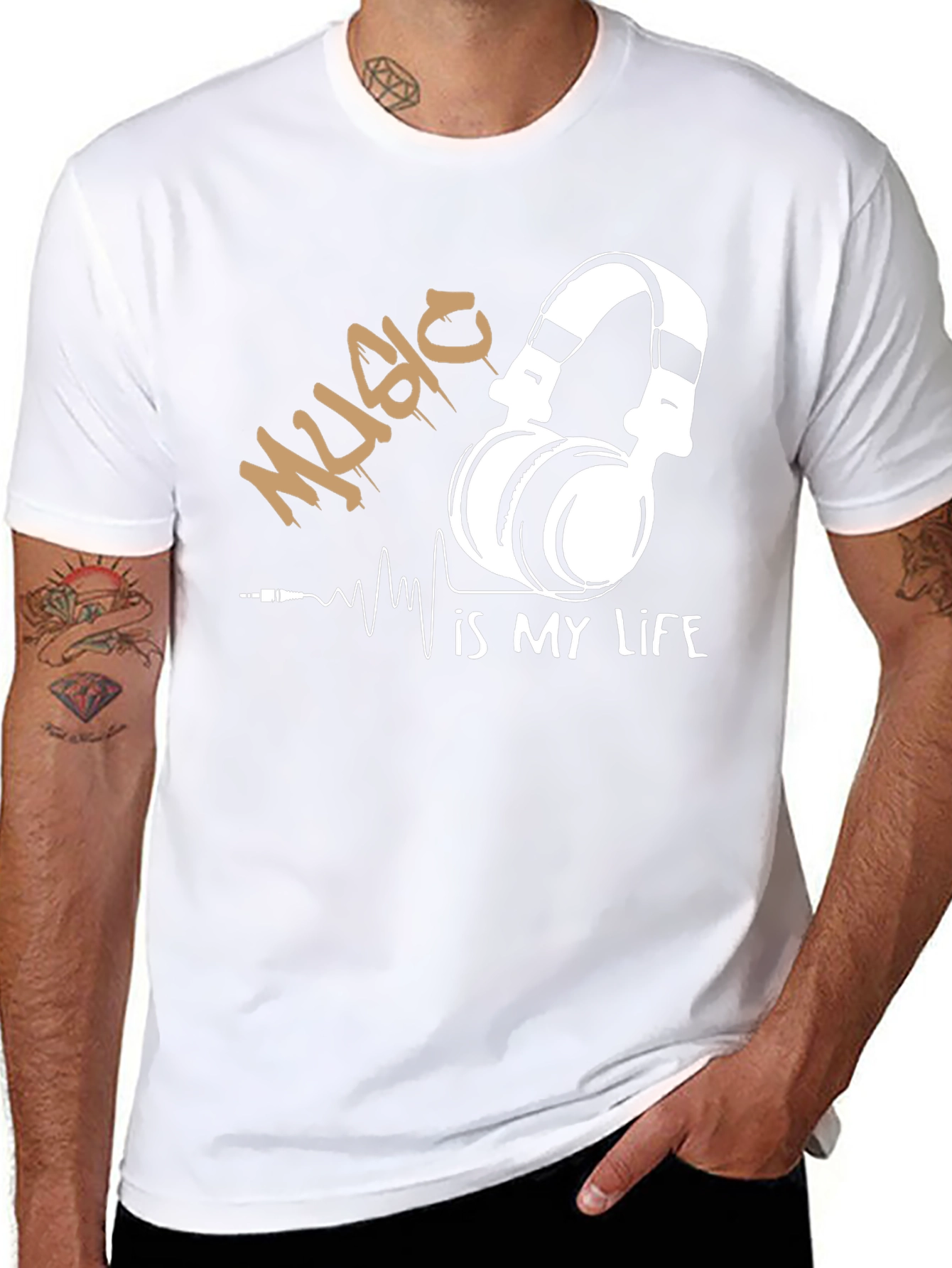 Music Is My Life Graphic Tee