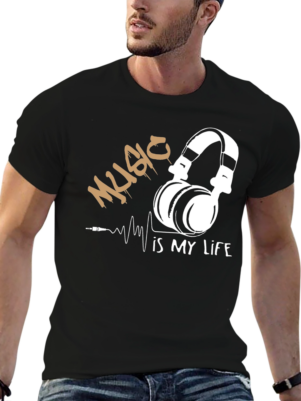 Music Is My Life Graphic Tee