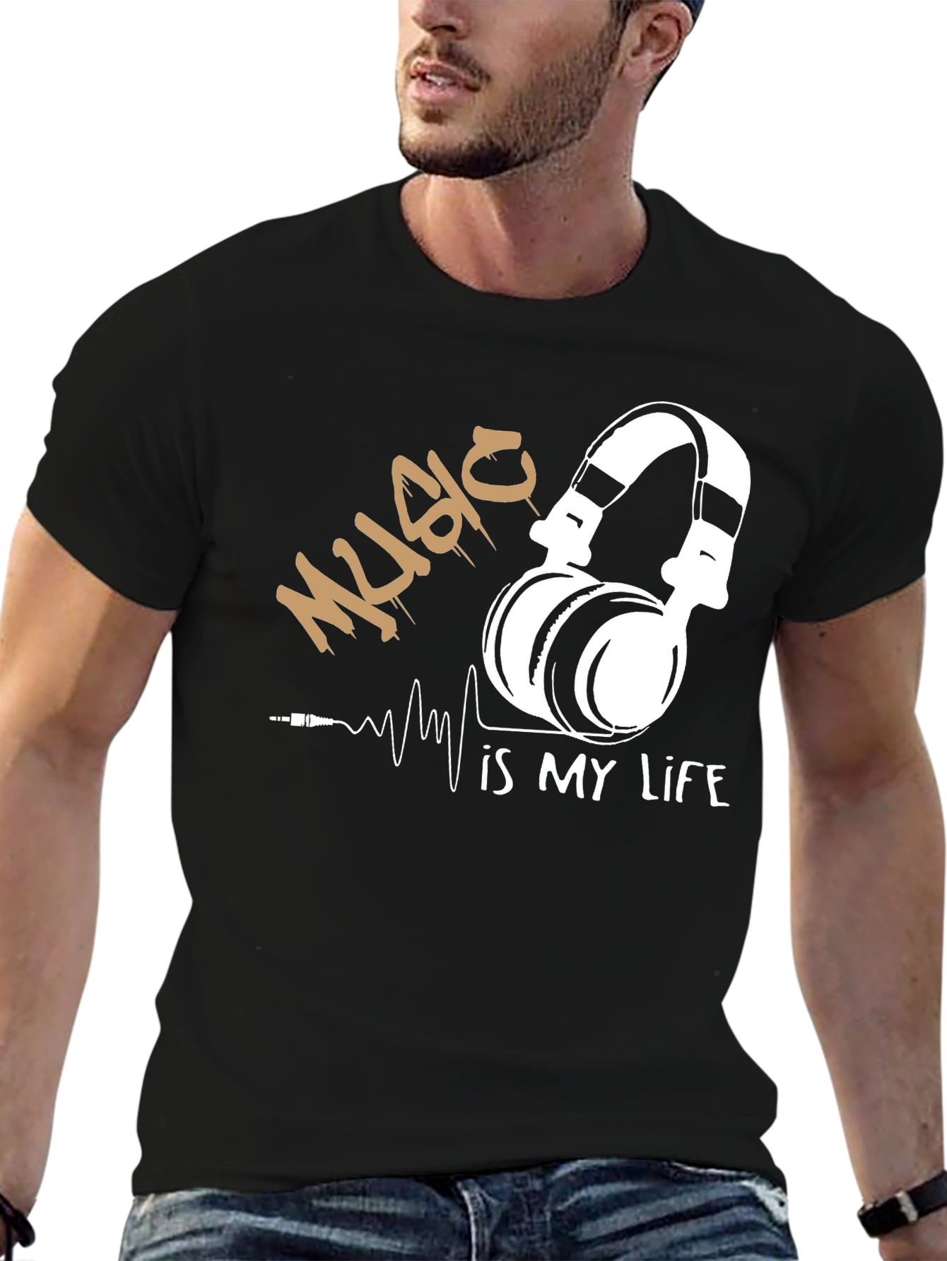 Music Is My Life Graphic Tee