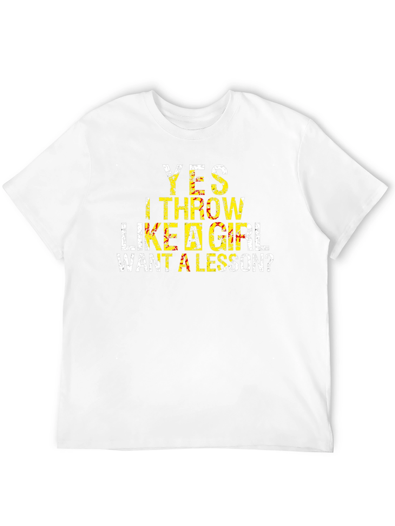 Yes I Throw Like A Girl T-Shirt