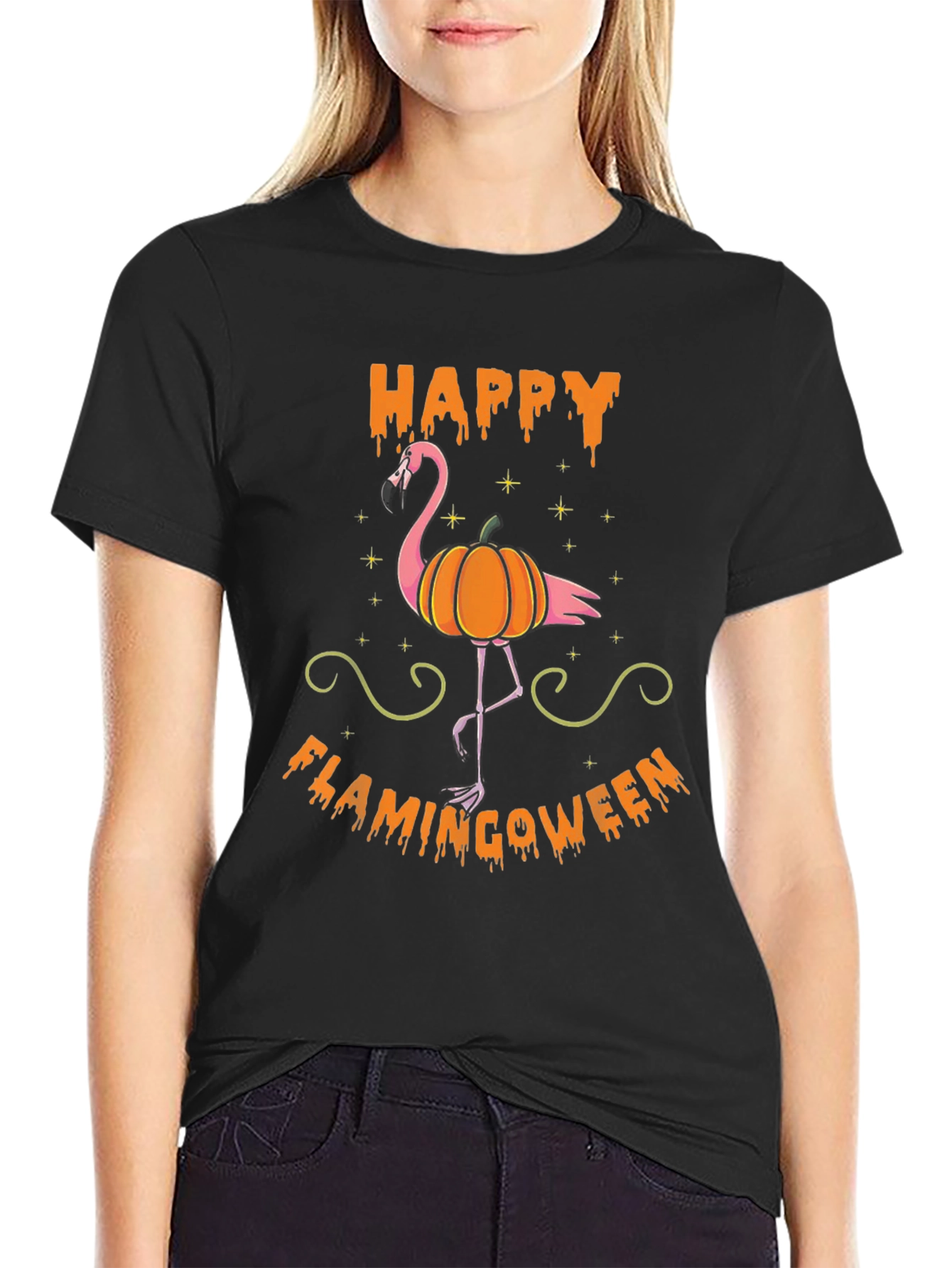 Happy Flamingoween T-Shirt