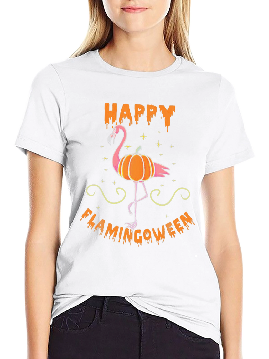 Happy Flamingoween T-Shirt