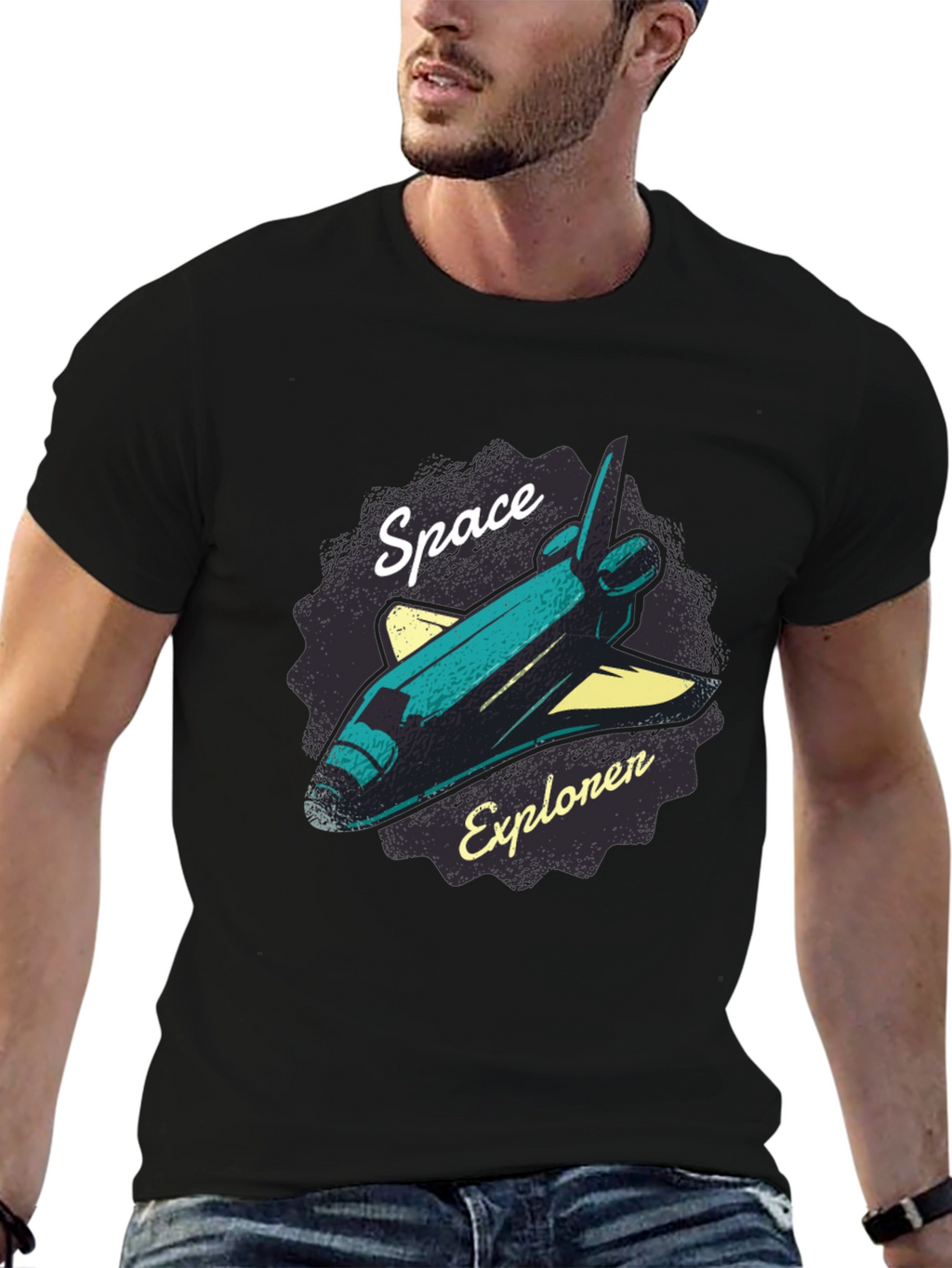 Space Explorer Graphic T-Shirt