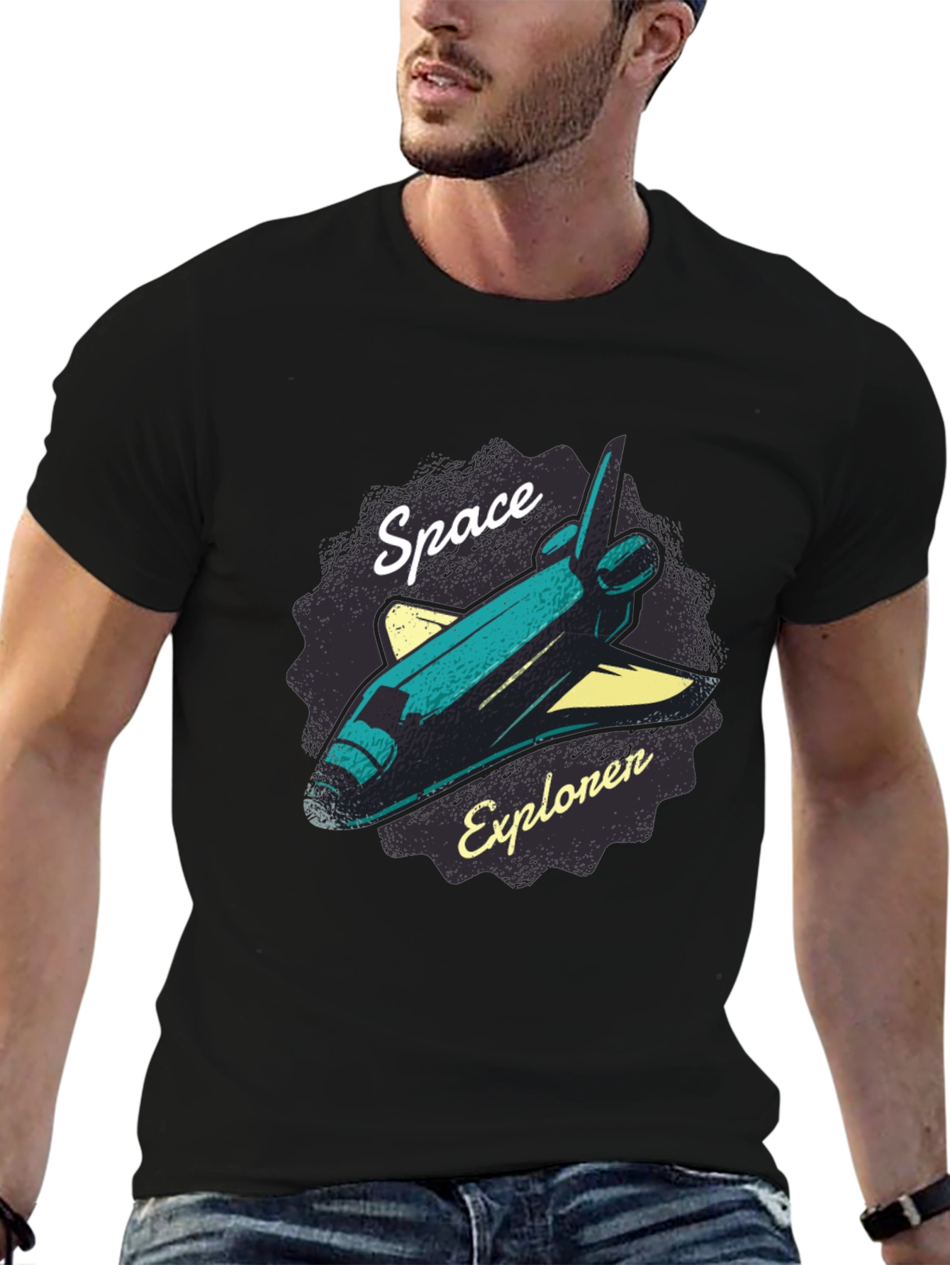 Space Explorer Graphic T-Shirt