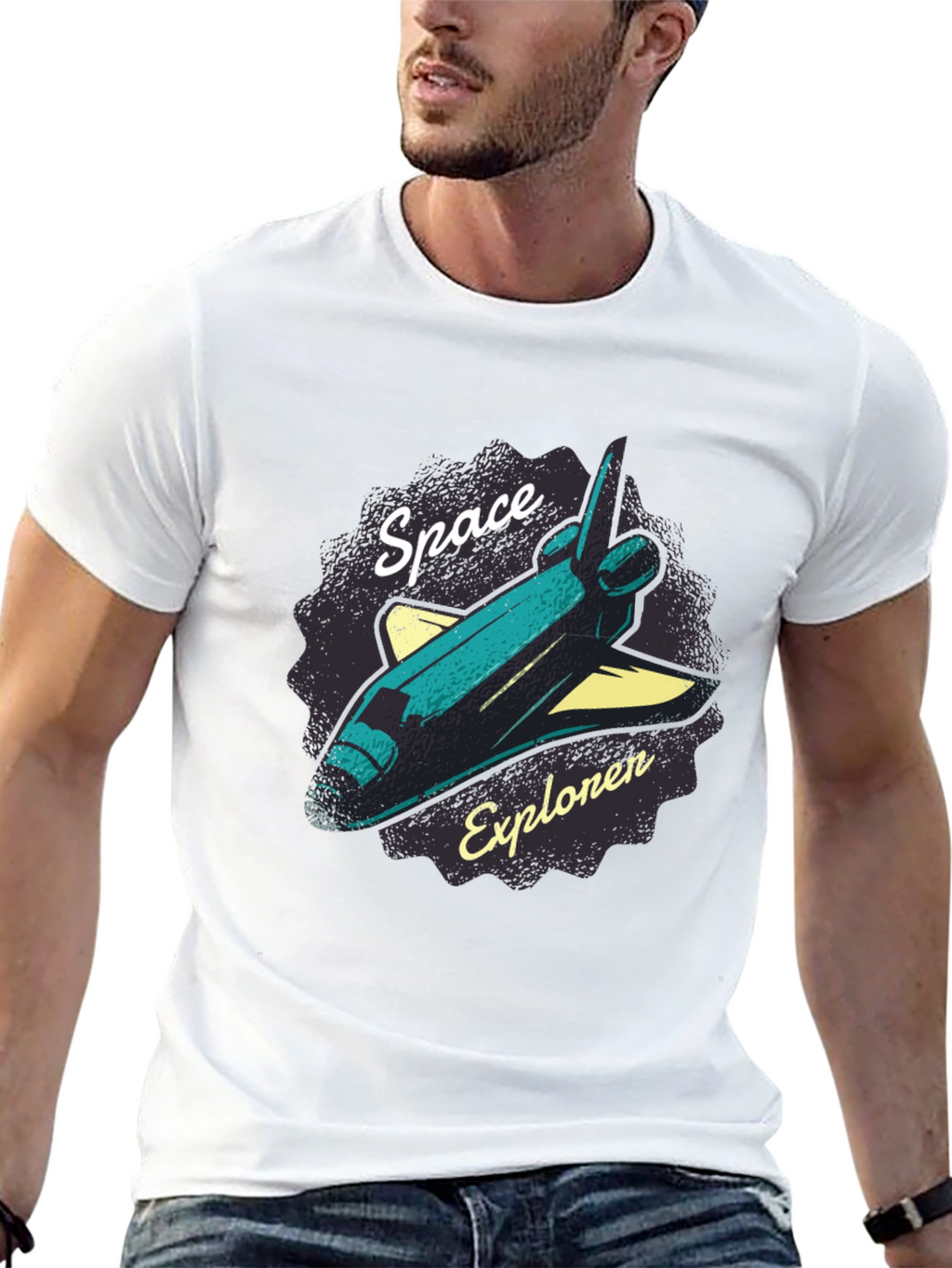 Space Explorer Graphic T-Shirt
