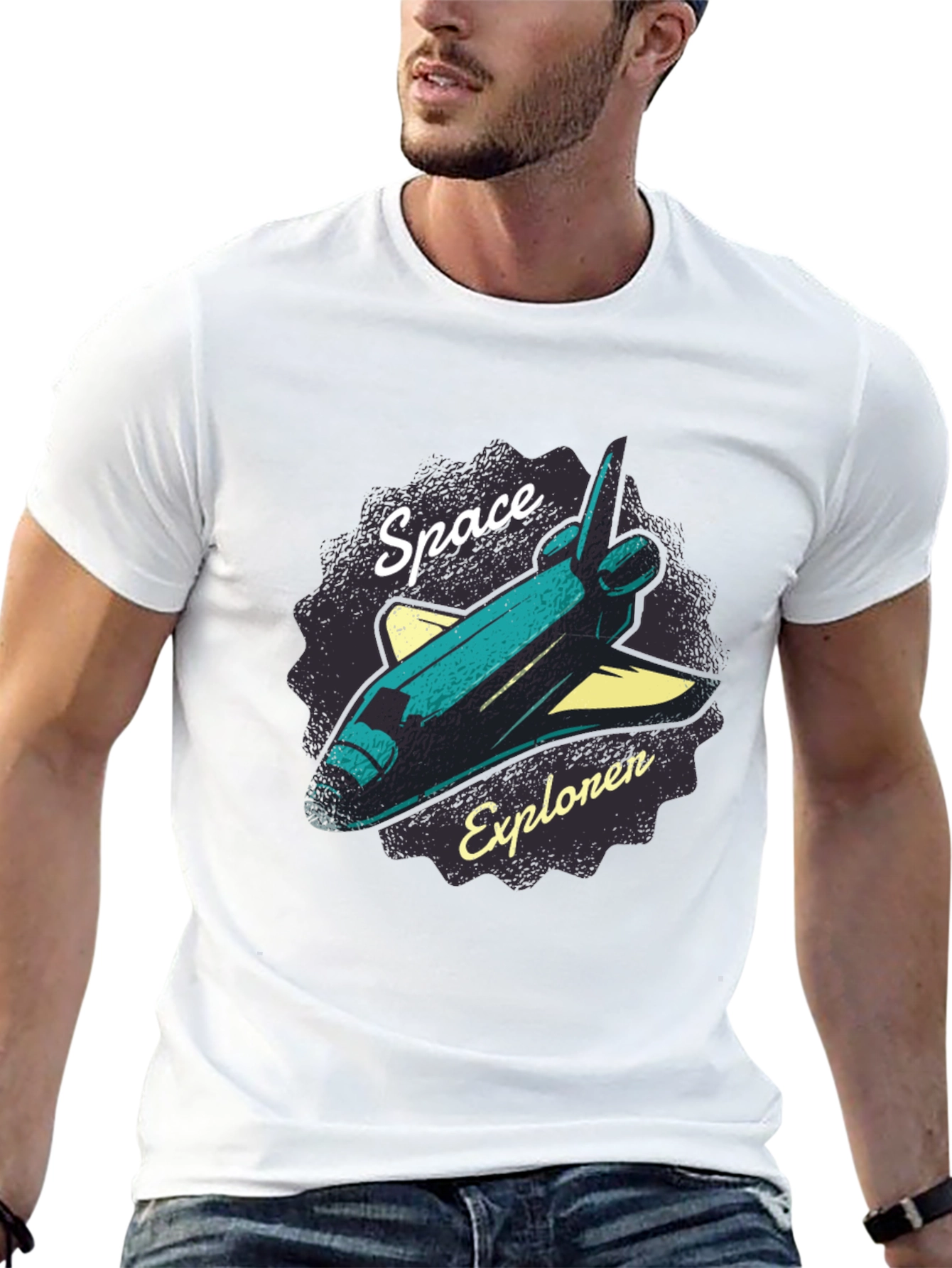 Space Explorer Graphic T-Shirt