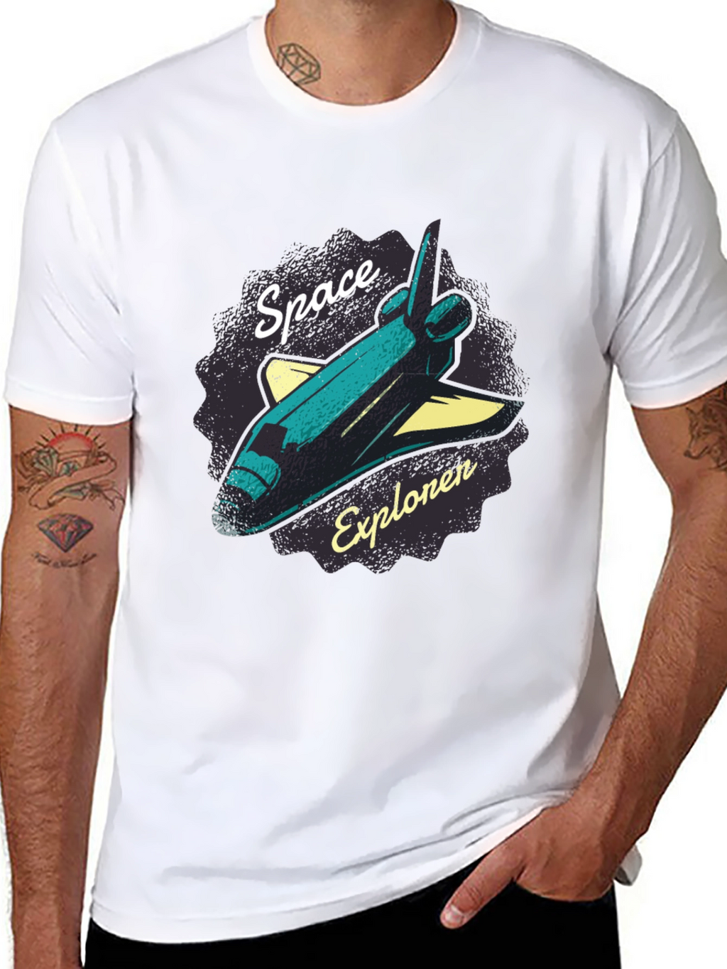 Space Explorer Graphic T-Shirt