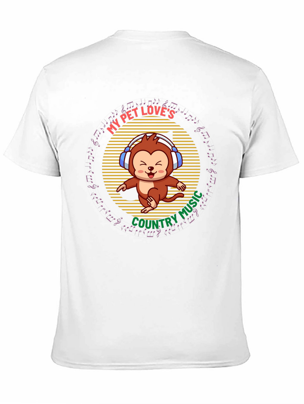 My Pet Loves Country Music Tee